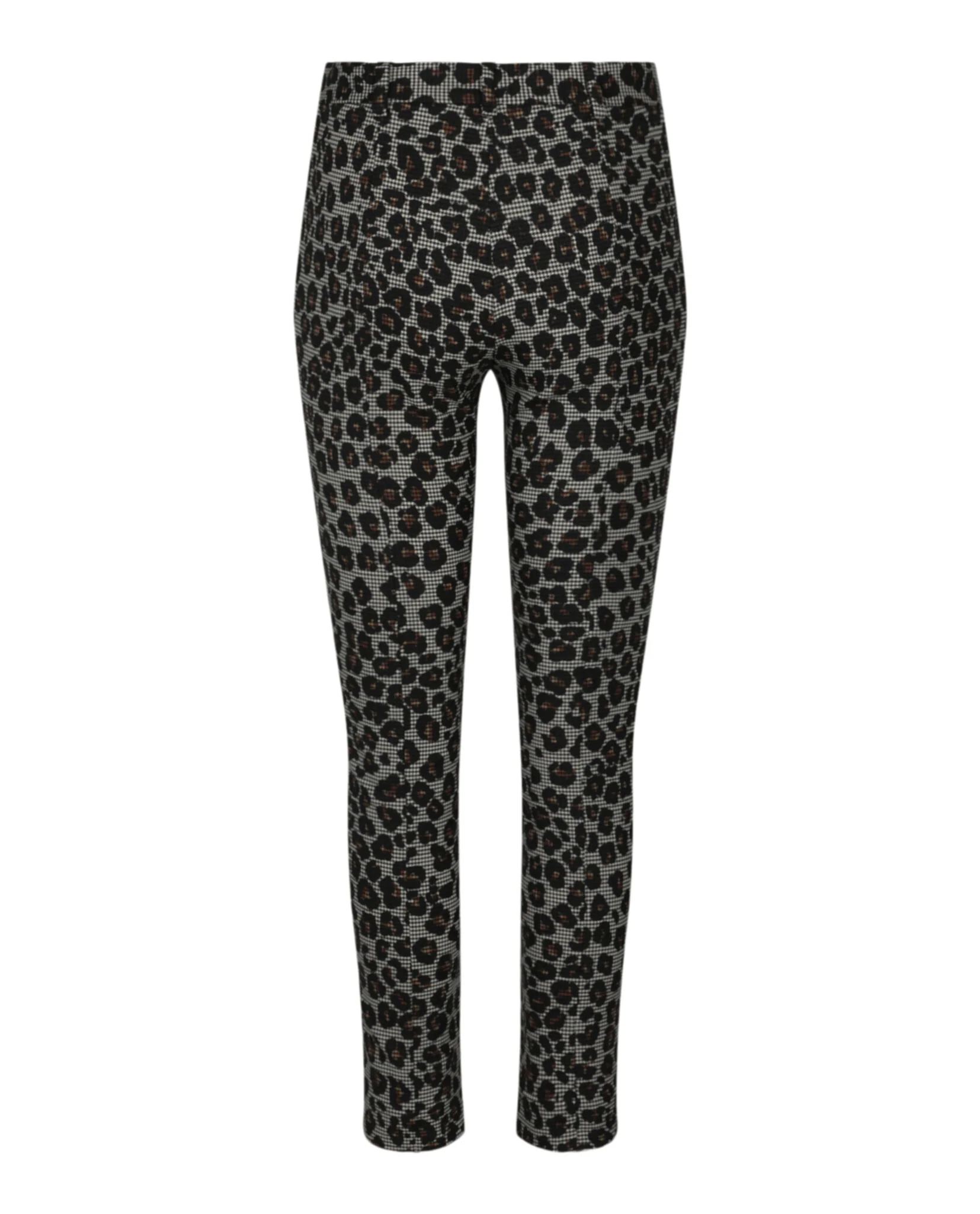 Women's Versace Animal Printed Wool Blend Pants - Image 2