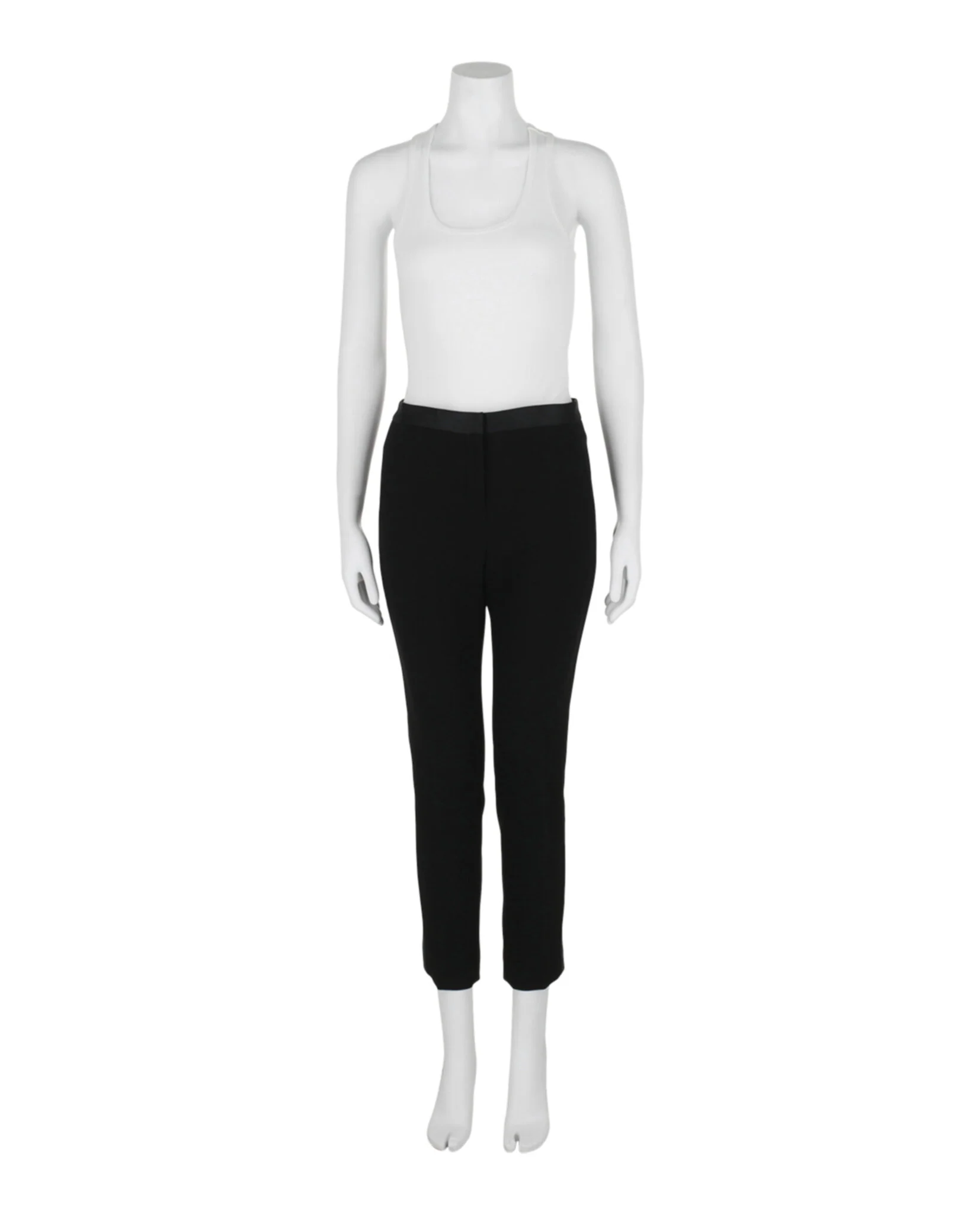 Women's Versace Cropped Regular Fit Trousers - Image 4