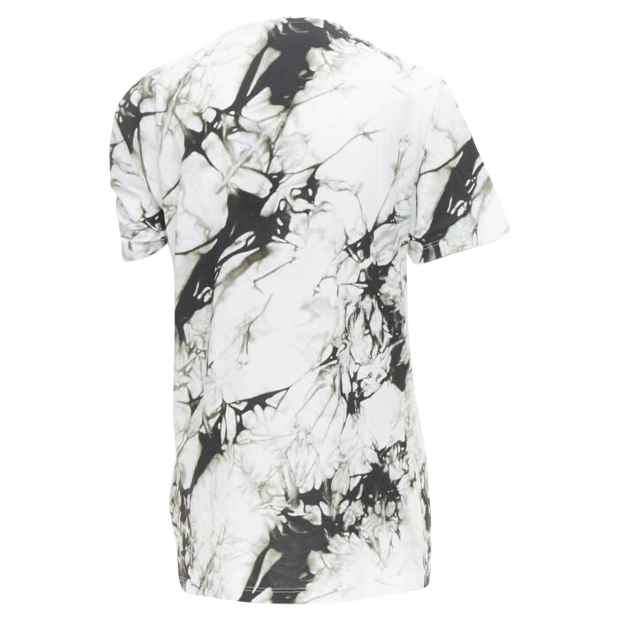 Women's Versace Medusa ring marble tie dye t-shirt - Image 6