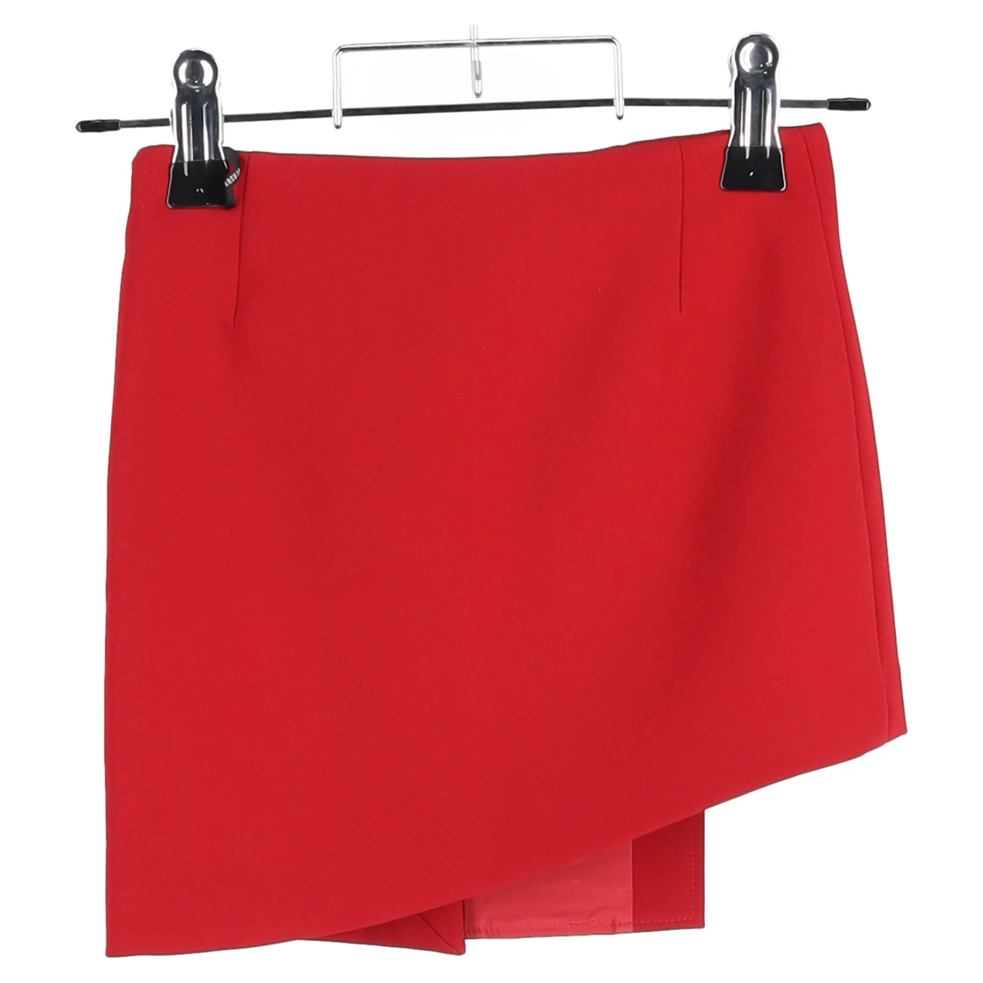 Women's Versus Versace Asymmetric Mini Skirt in Red Polyester - Image 5
