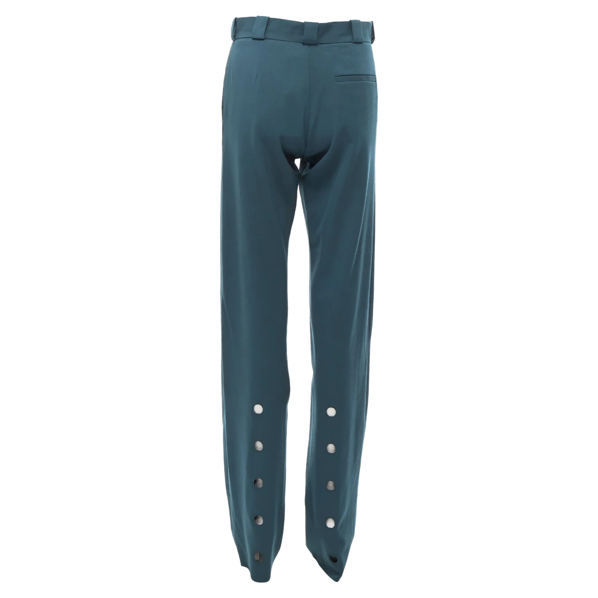 Women's Vetements Demna cut out hole high waisted pants
