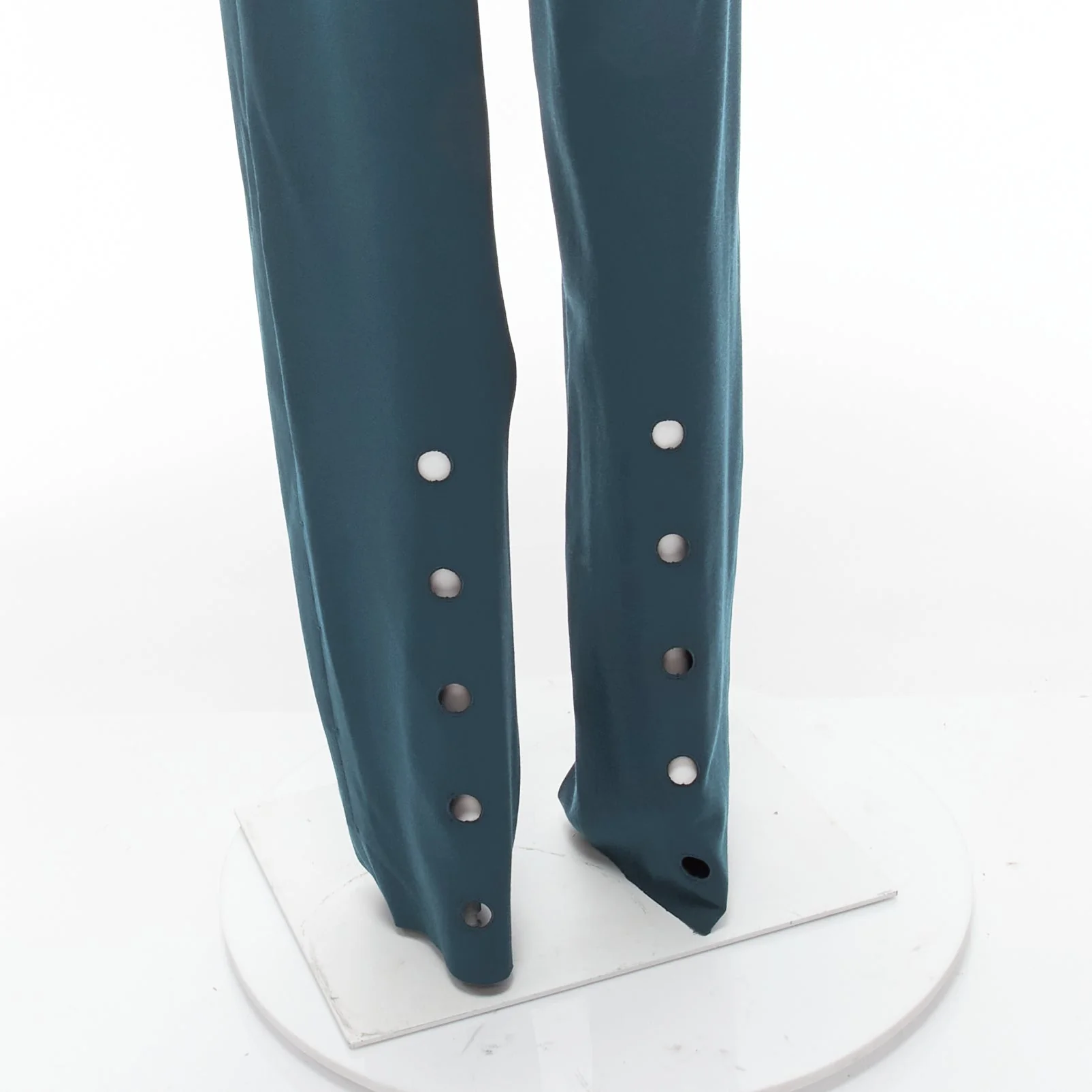 Women's Vetements Demna cut out hole high waisted pants - Image 8