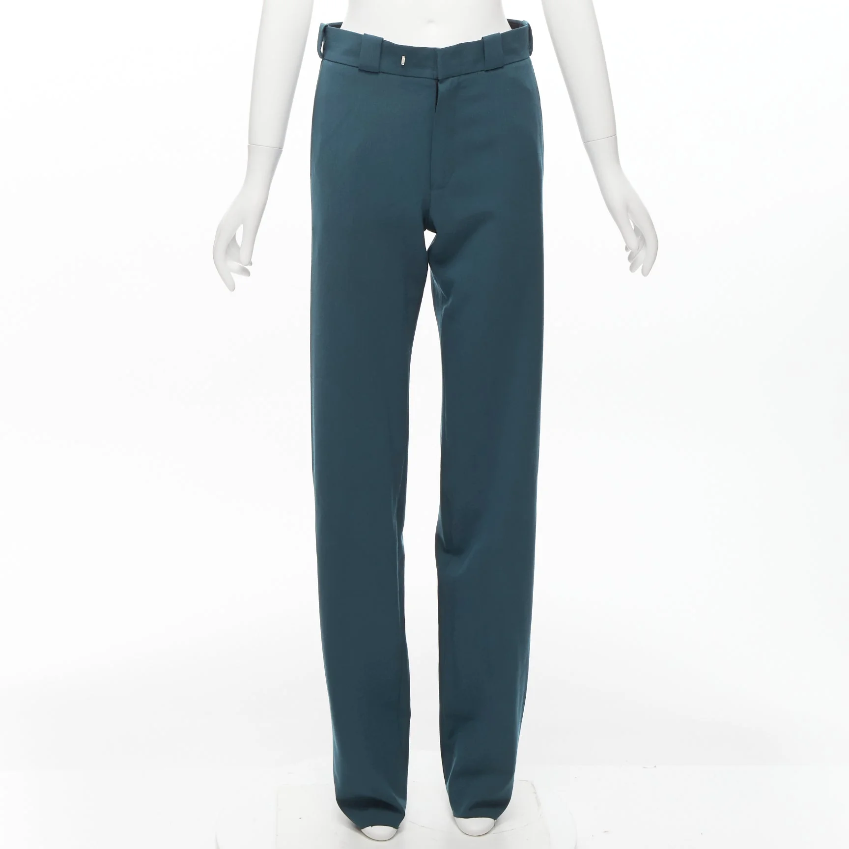 Women's Vetements Demna cut out hole high waisted pants - Image 9