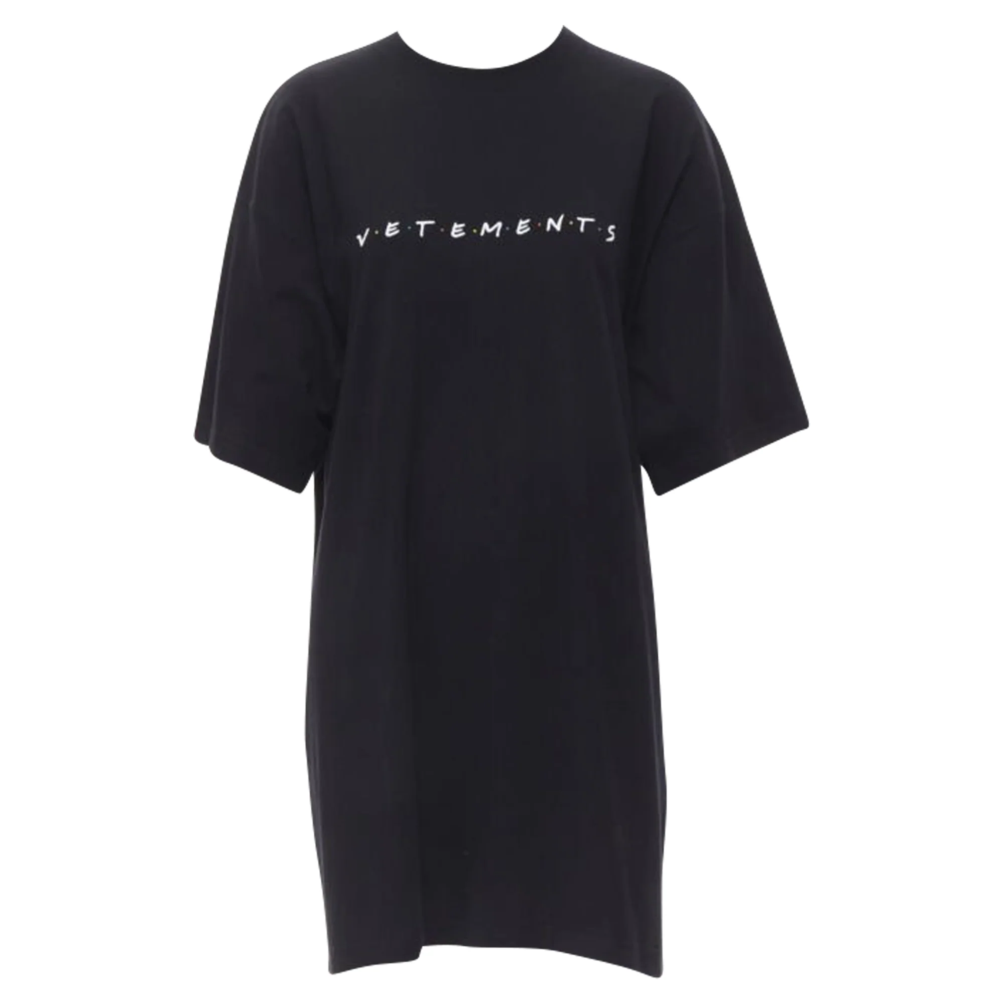 Women's Vetements iends logo embroide Limited Edition cotton long tshirt