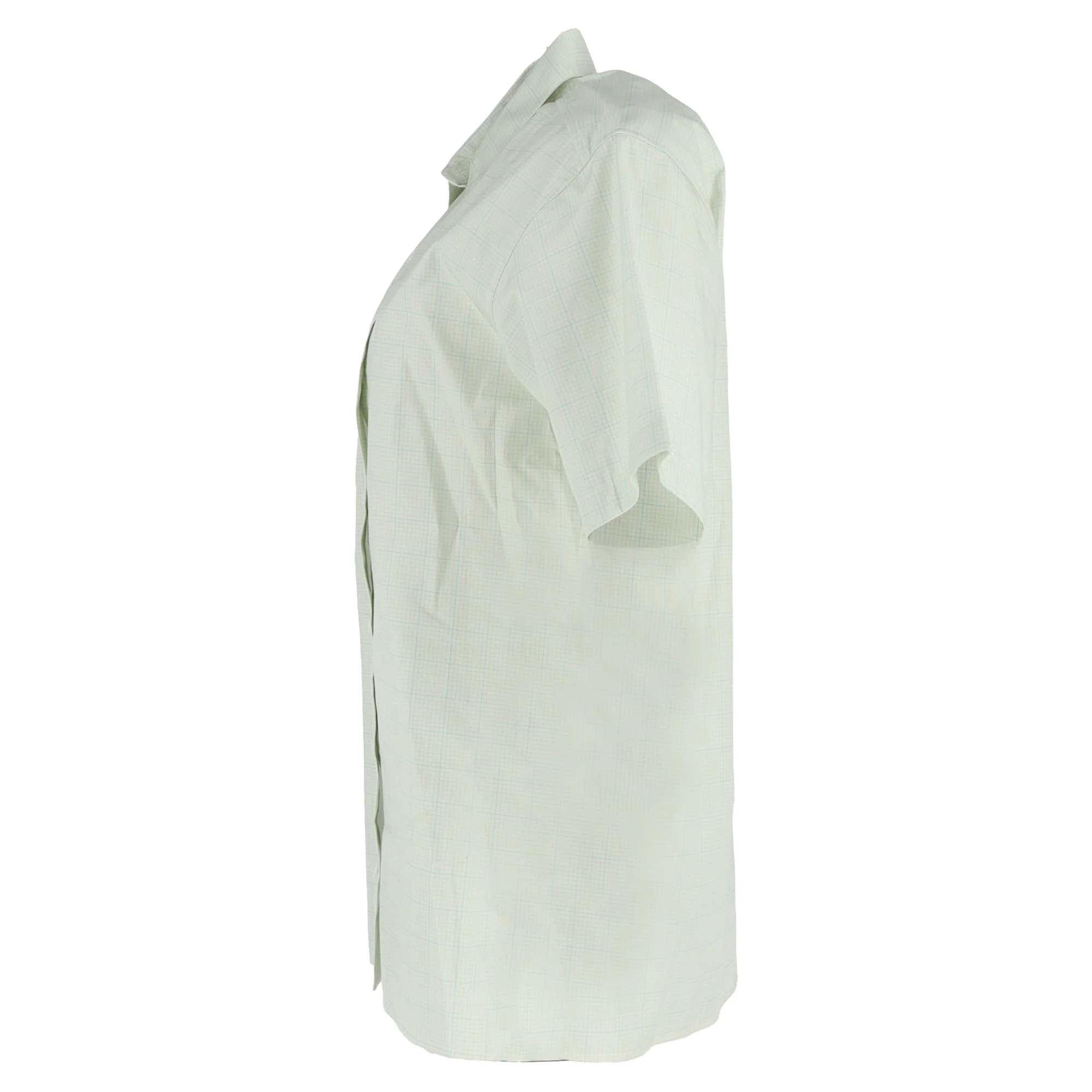 Women's Victoria Beckham Check Print Shirt in Green Cotton - Image 2