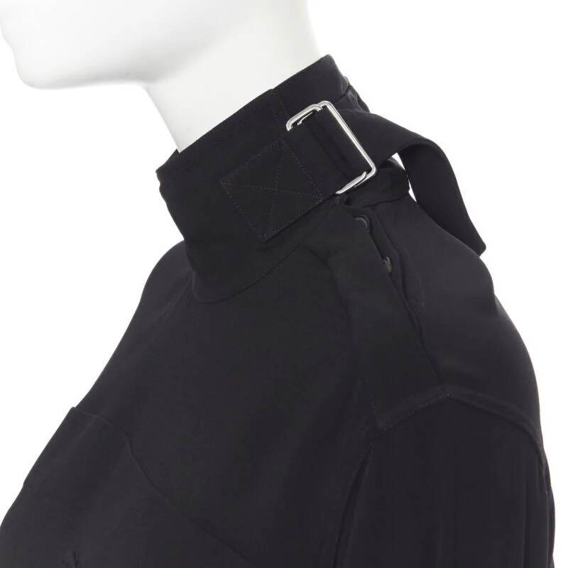 Women's Victoria Beckham crepe pocket collar blouse - Image 8