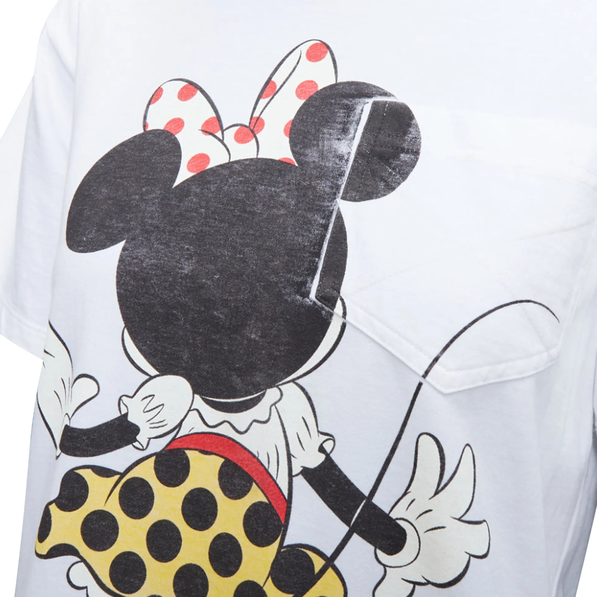 Women's Victoria Beckham Minnie Mouse print cotton tshirt - Image 2