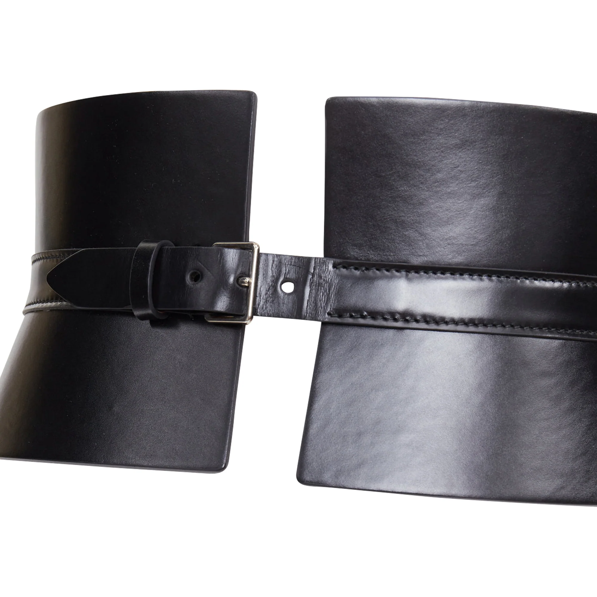 Alaia Leather Corset Cinch Belt - Image 7