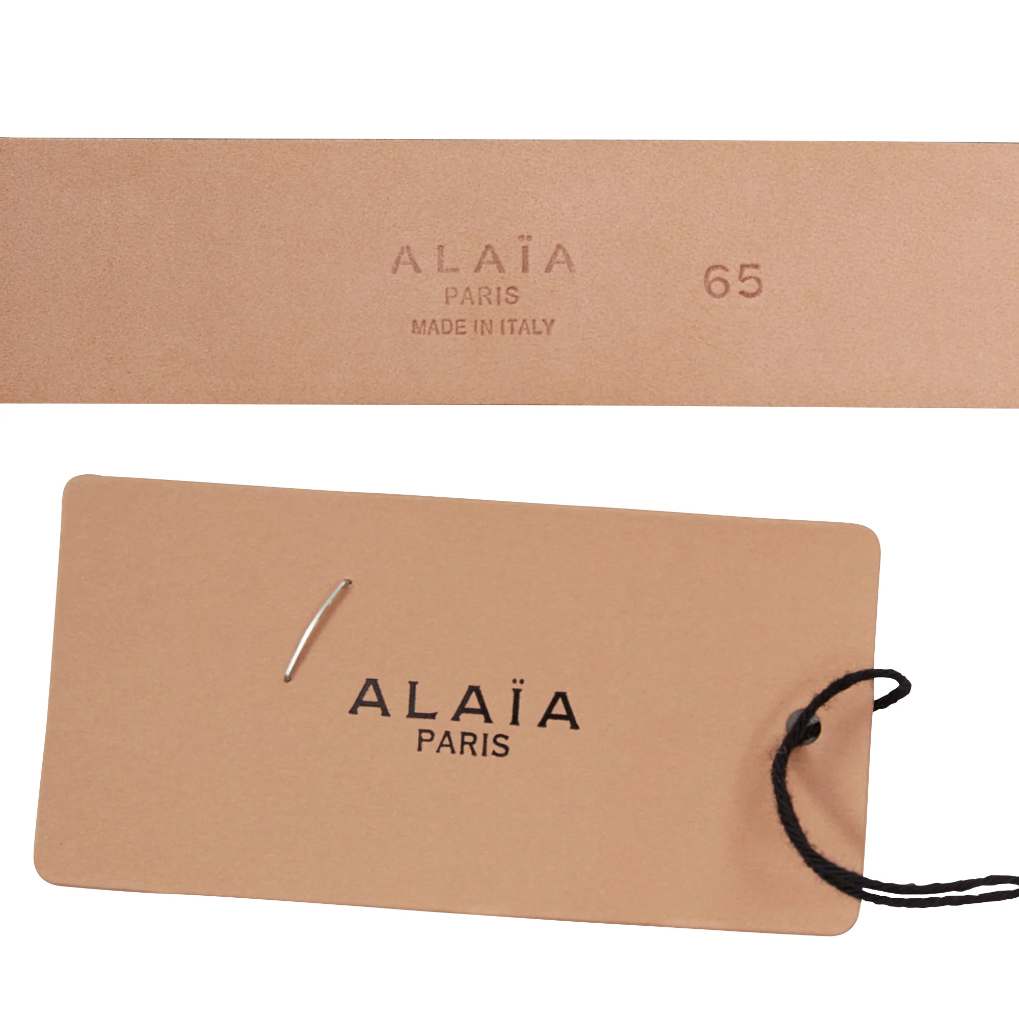 Alaia Suede Mini Buckled Belt - Image 8