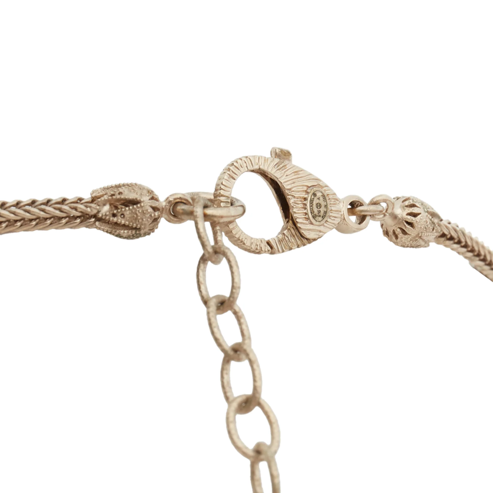 Chanel pearl CC globe necklace - Image 6