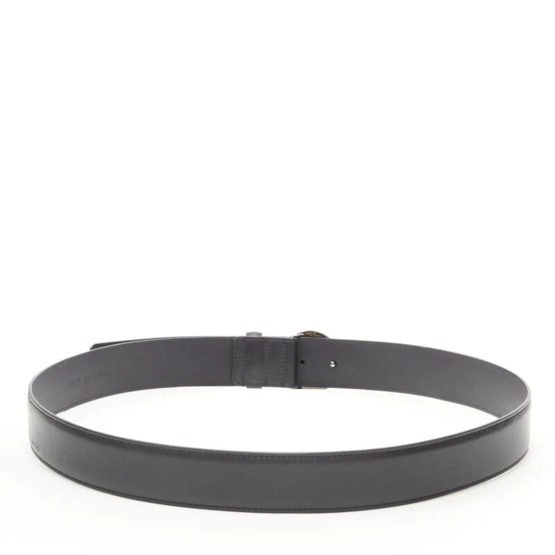 Versace Biggie Medusa silver buckle belt - Image 10