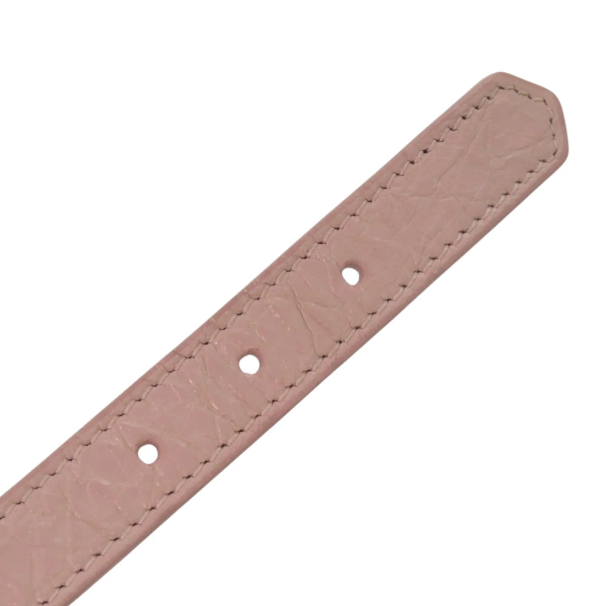 Bracelet Leather Gold and Pink - Image 5