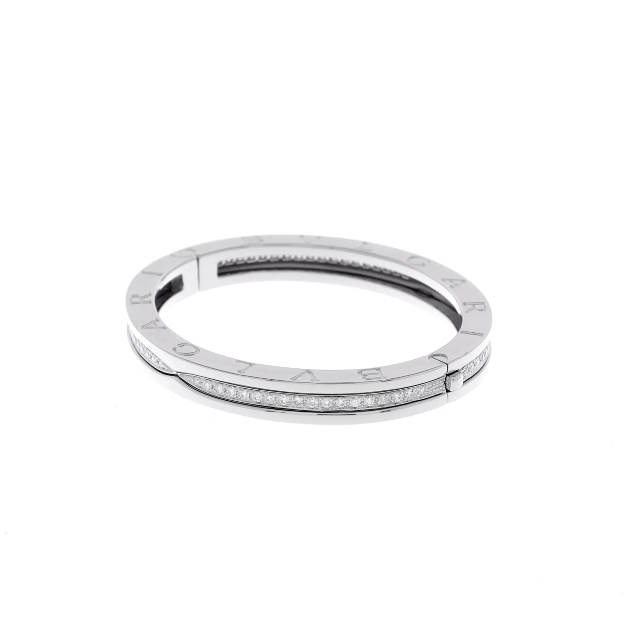 B.Zero1 Bracelet 18K White Gold with Diamond - Image 6