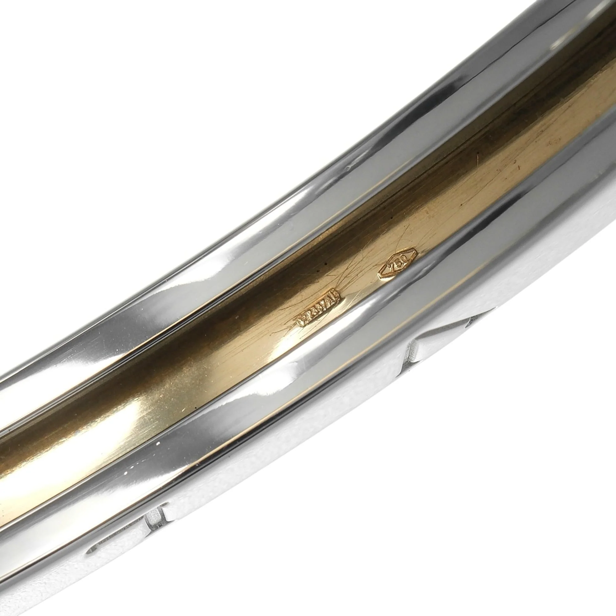 B.Zero1 Bracelet 18K Yellow Gold and Stainless Steel - Image 7