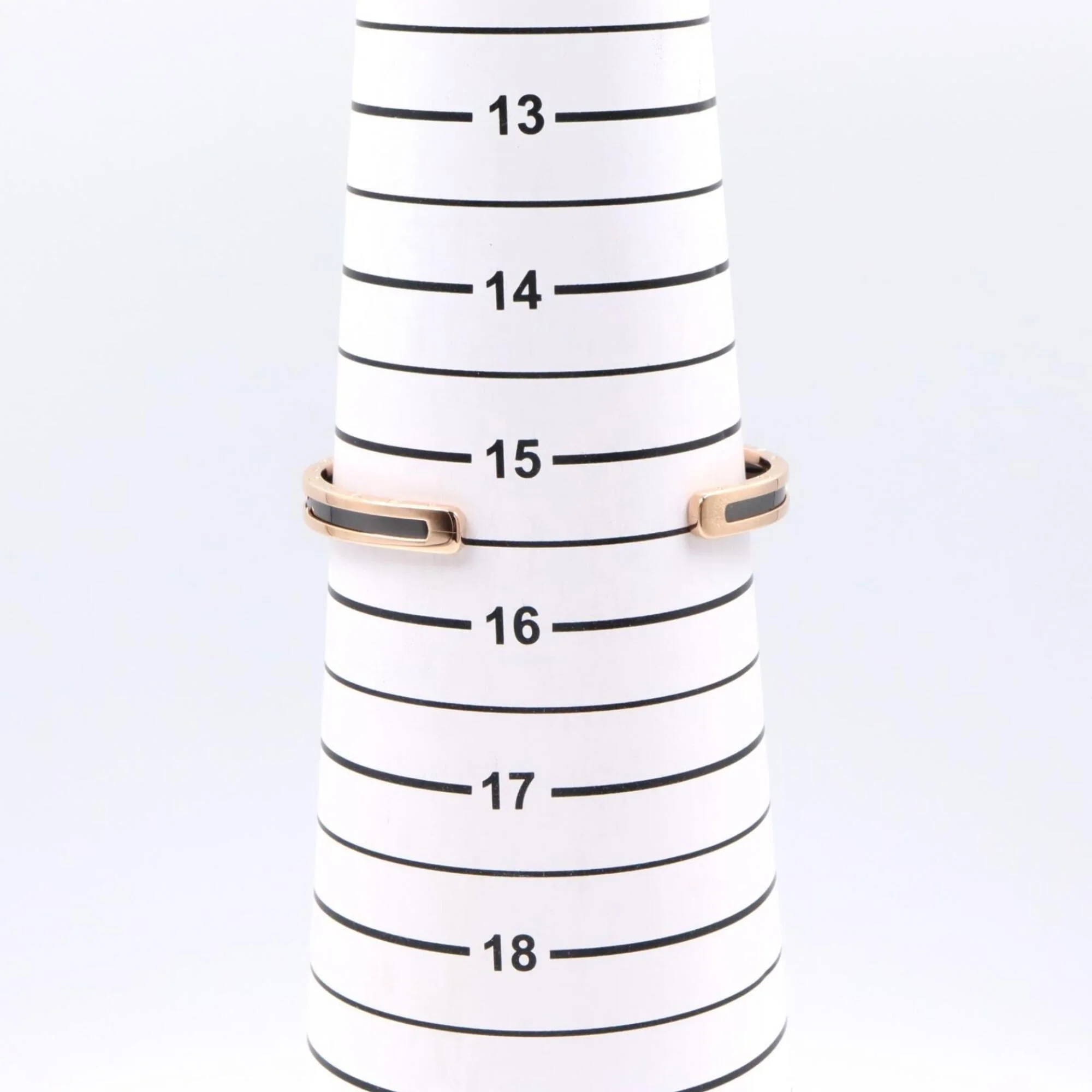 B.Zero1 Bracelet Ceramic and 18K Rose Gold - Image 4