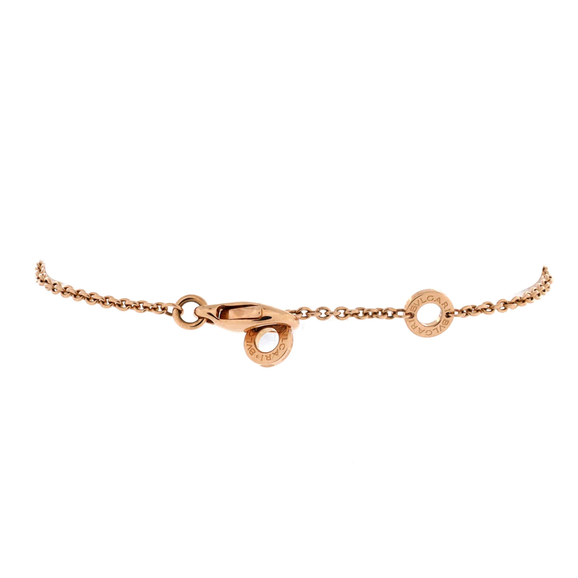 B.Zero1 Soft Bracelet 18K Rose Gold with Ceramic - Image 2