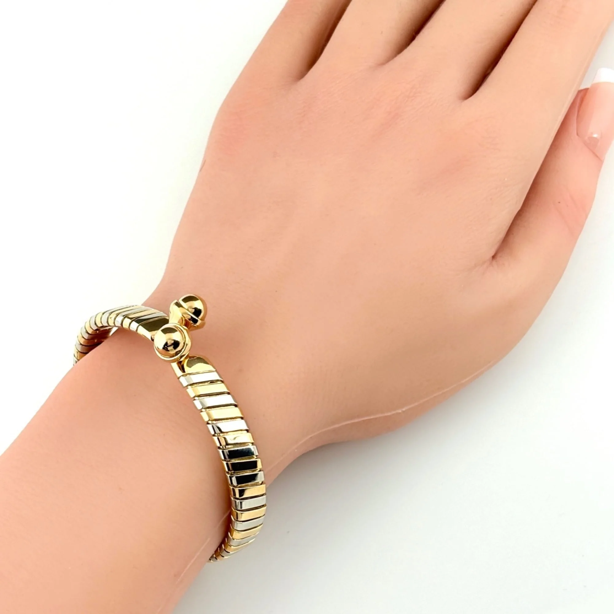 Tubogas Bracelet Yellow Gold - Image 4