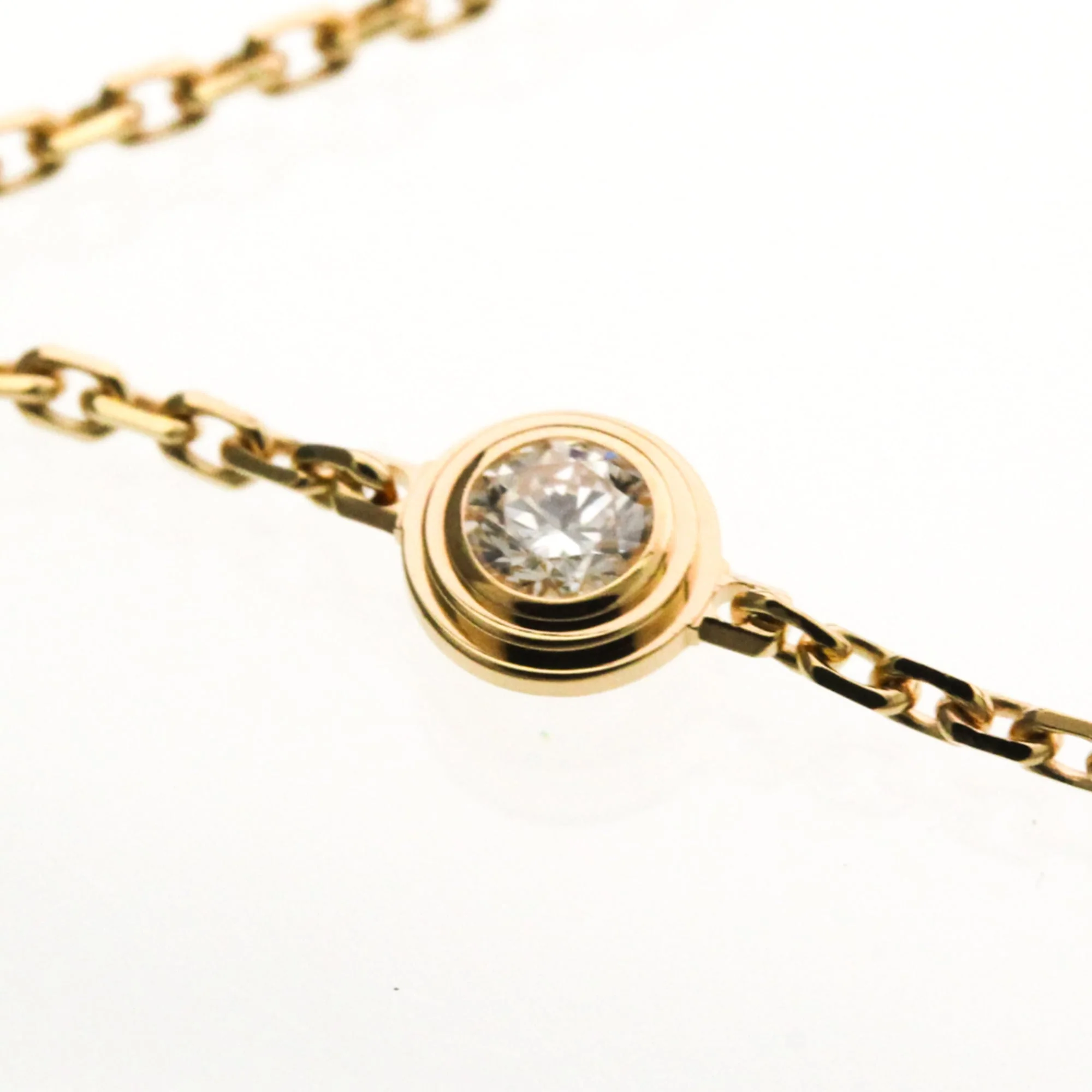 Bracelet 18K Rose Gold With Diamond - Image 6