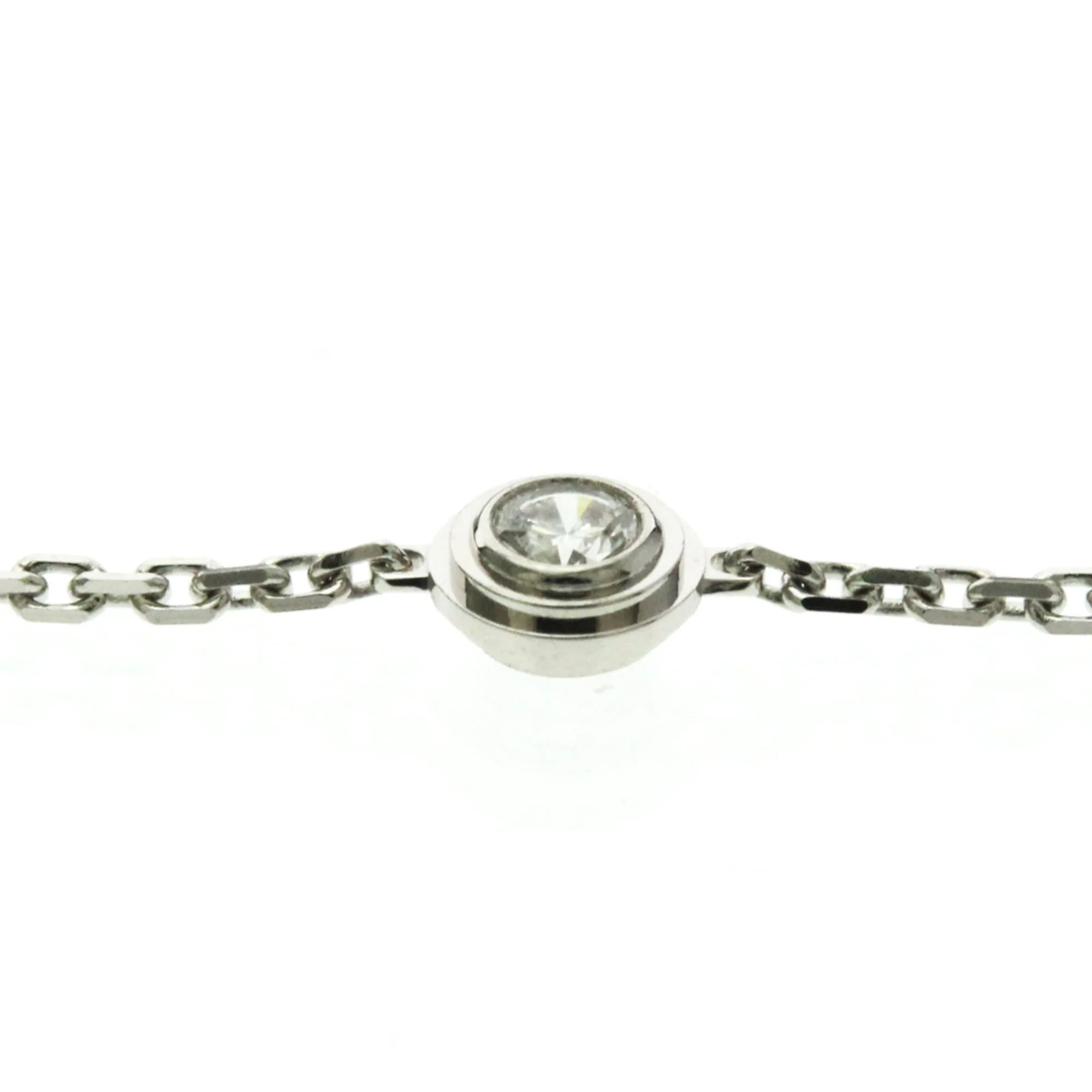 Bracelet 18K White Gold with Diamond - Image 2