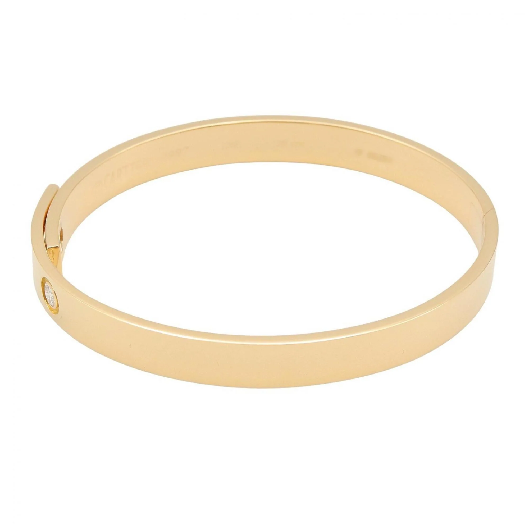 Bracelet 18K Yellow Gold With Diamond
