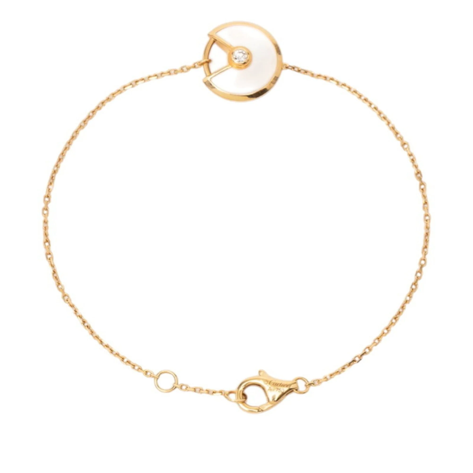 Bracelet Mother Of Pearl and 18K Yellow Gold - Image 3
