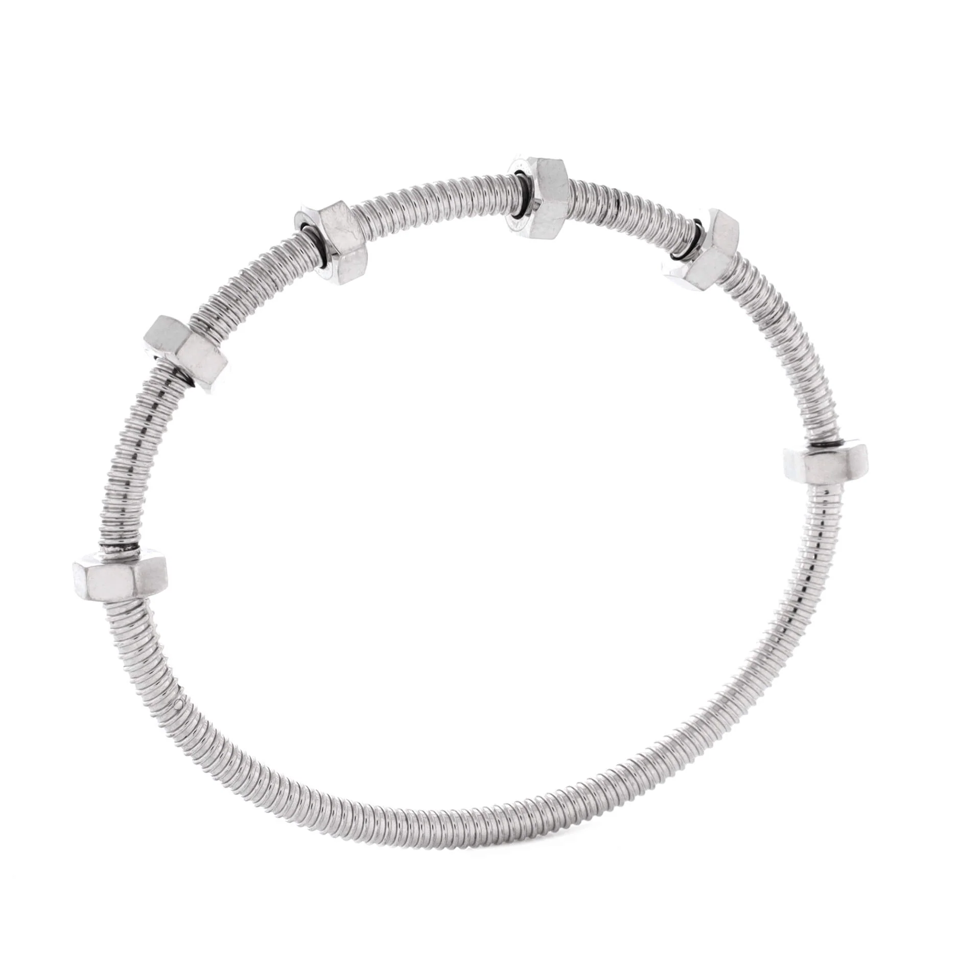 Ecrou de Cartier Bracelet 18K White Gold - Image 3