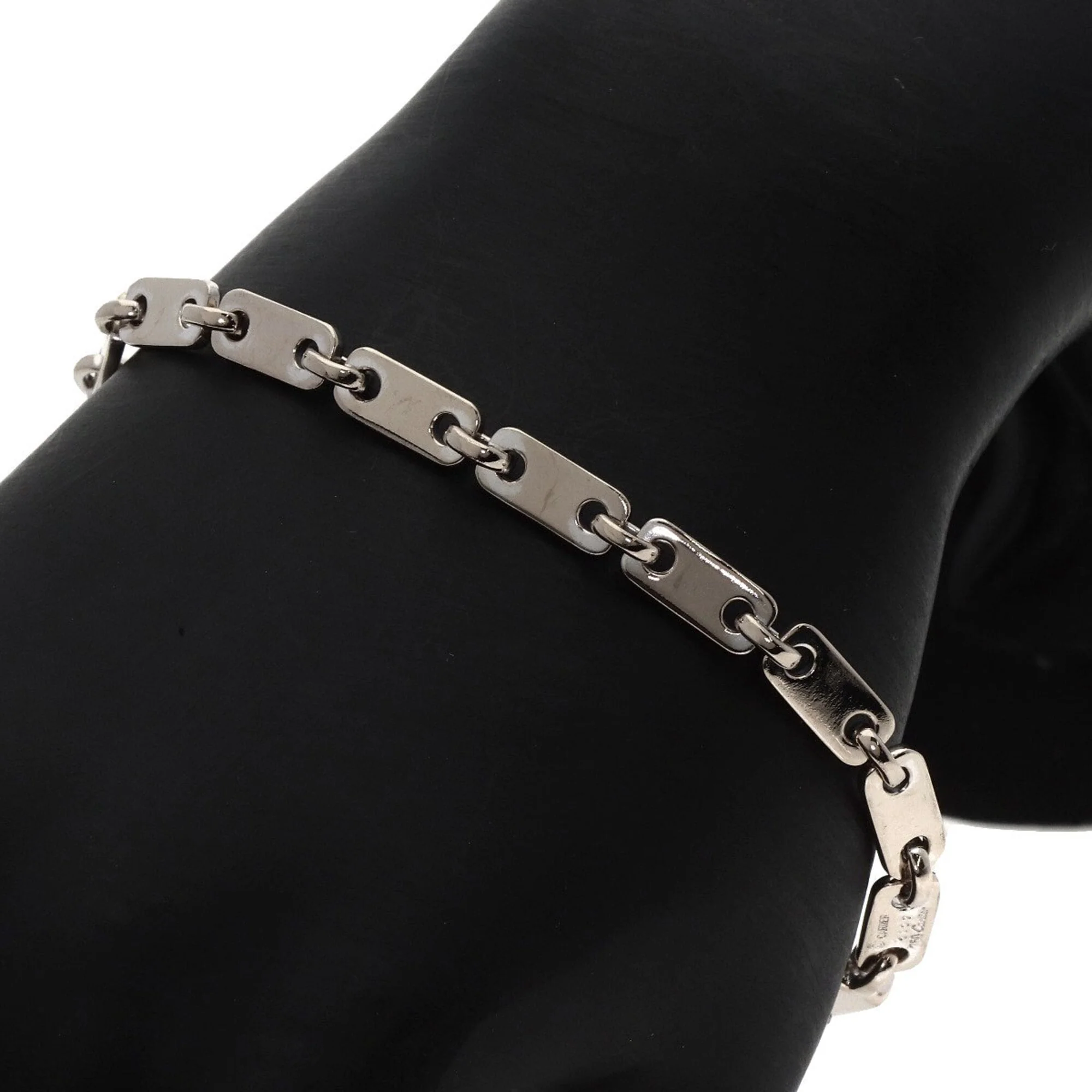 Fidelity Heart Key Bracelet 18K White Gold - Image 6
