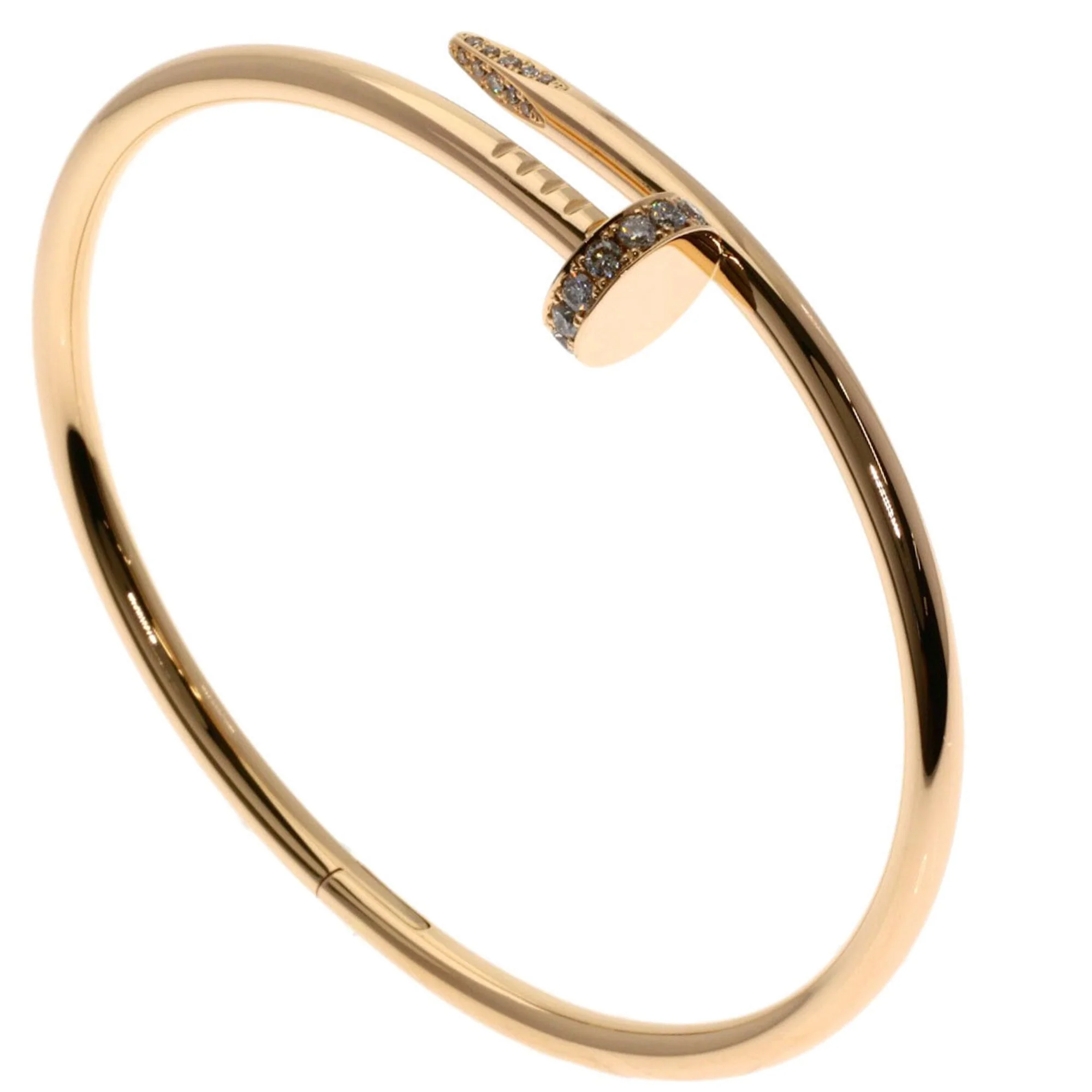 Juste un Clou Bracelet 18K Rose Gold with Diamond - Image 2