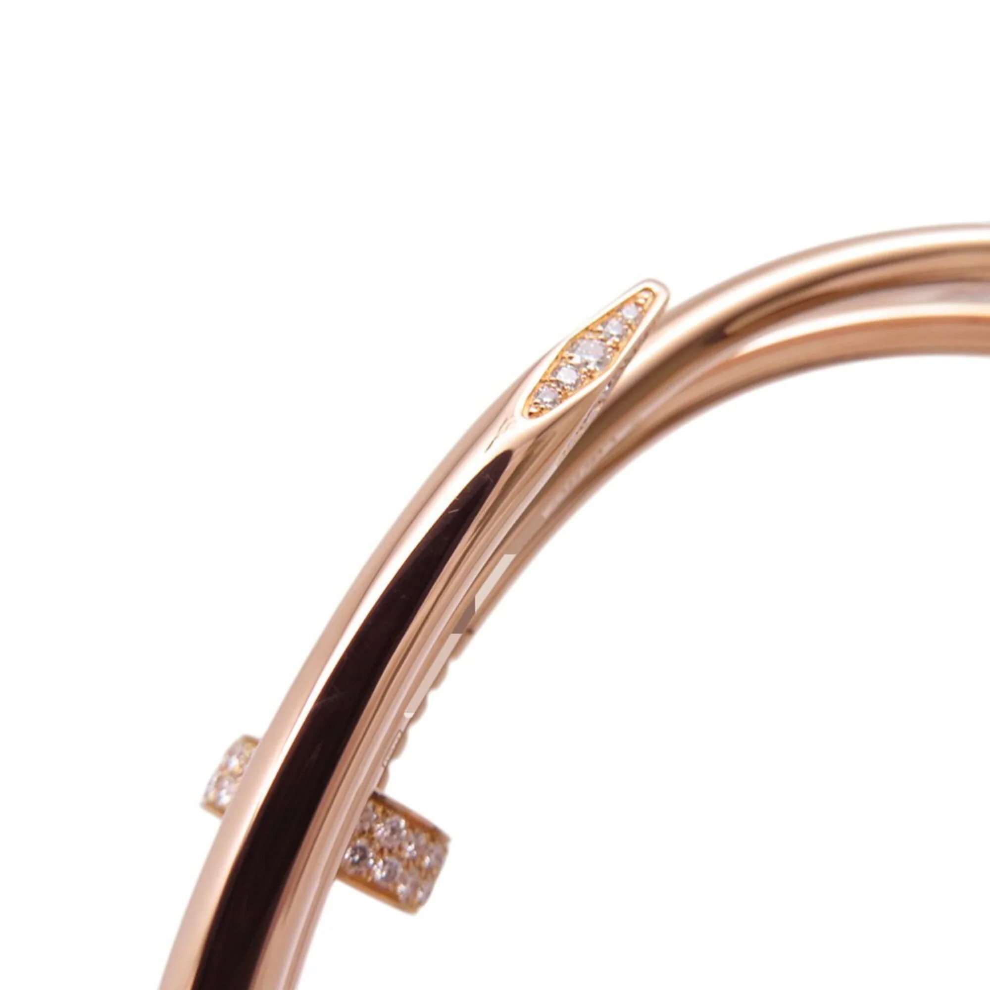 Juste un Clou Bracelet 18K Rose Gold with Diamonds - Image 8