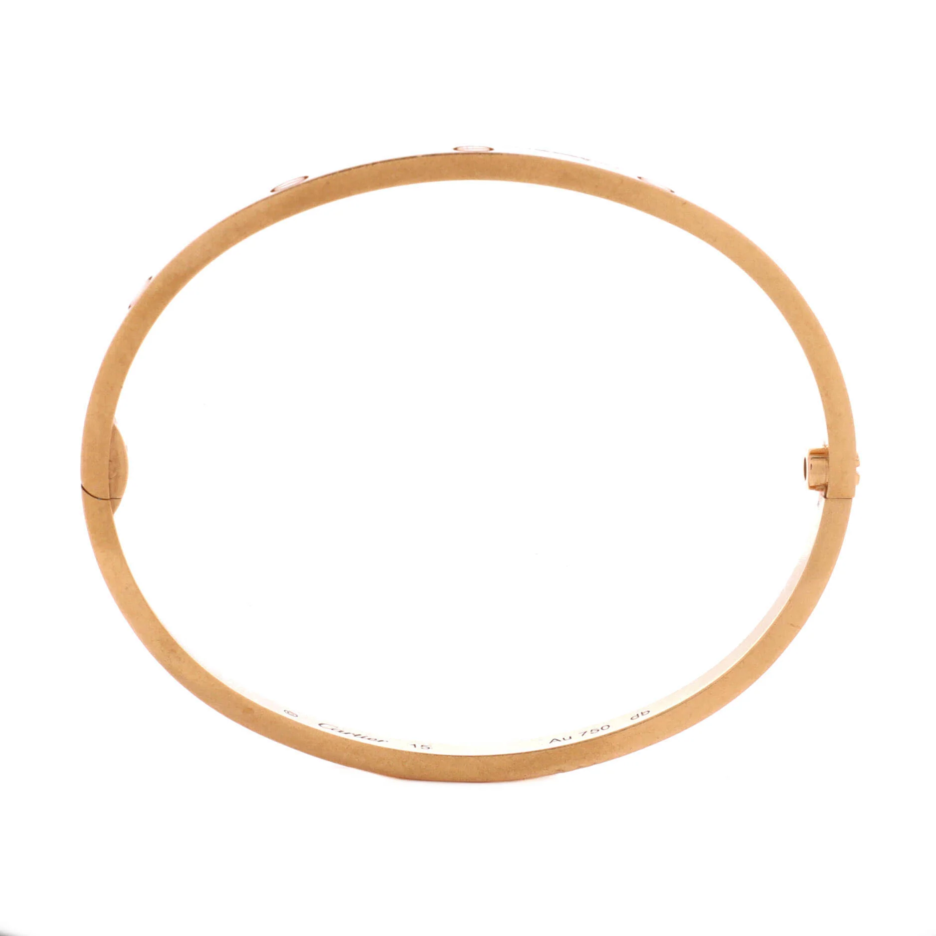 Love Bracelet 18K Rose Gold Small - Image 3