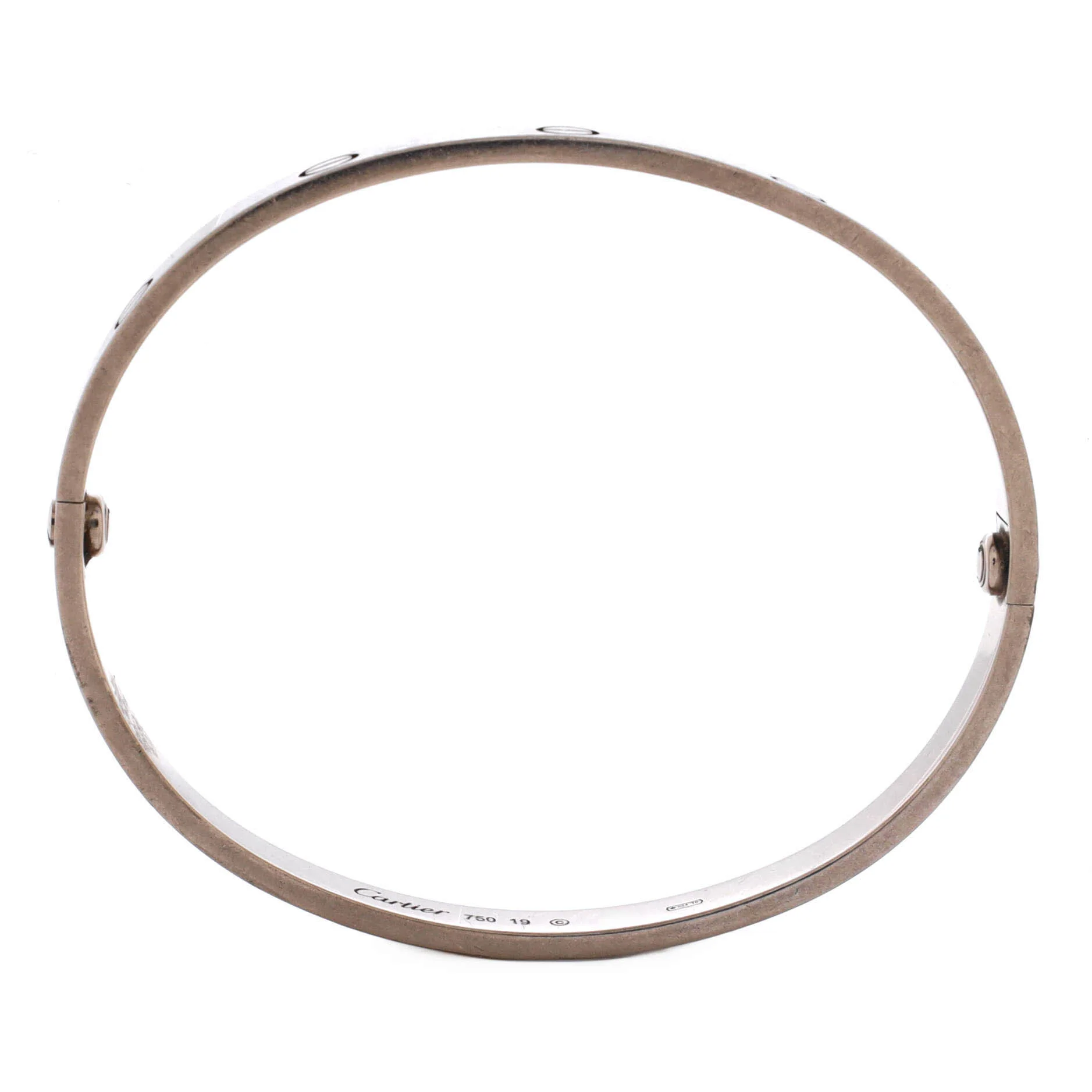 Love Bracelet 18K White Gold - Image 3