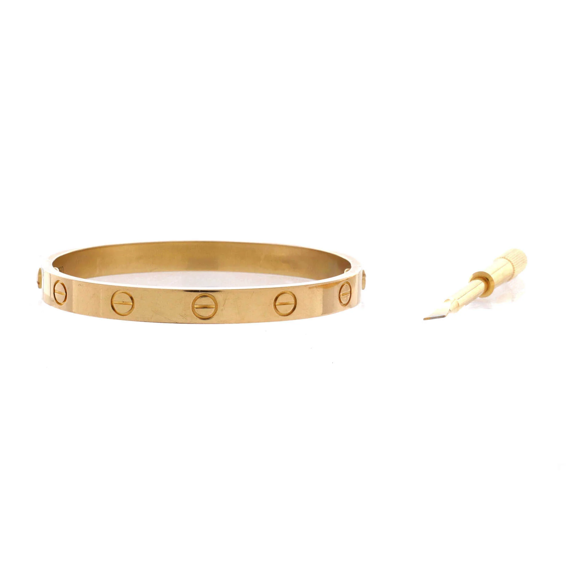Love Bracelet 18K Yellow Gold - Image 2