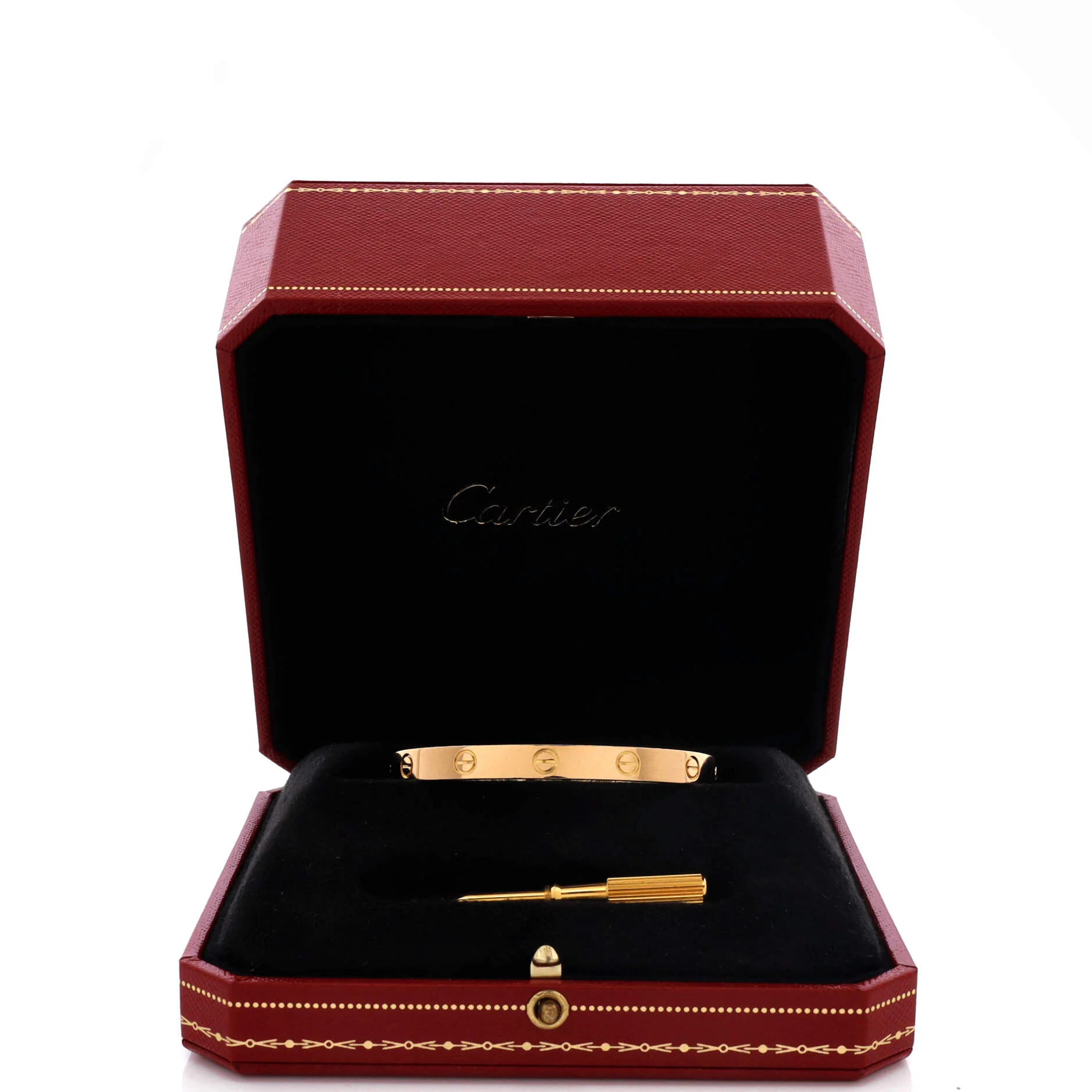Love Bracelet 18K Yellow Gold - Image 2