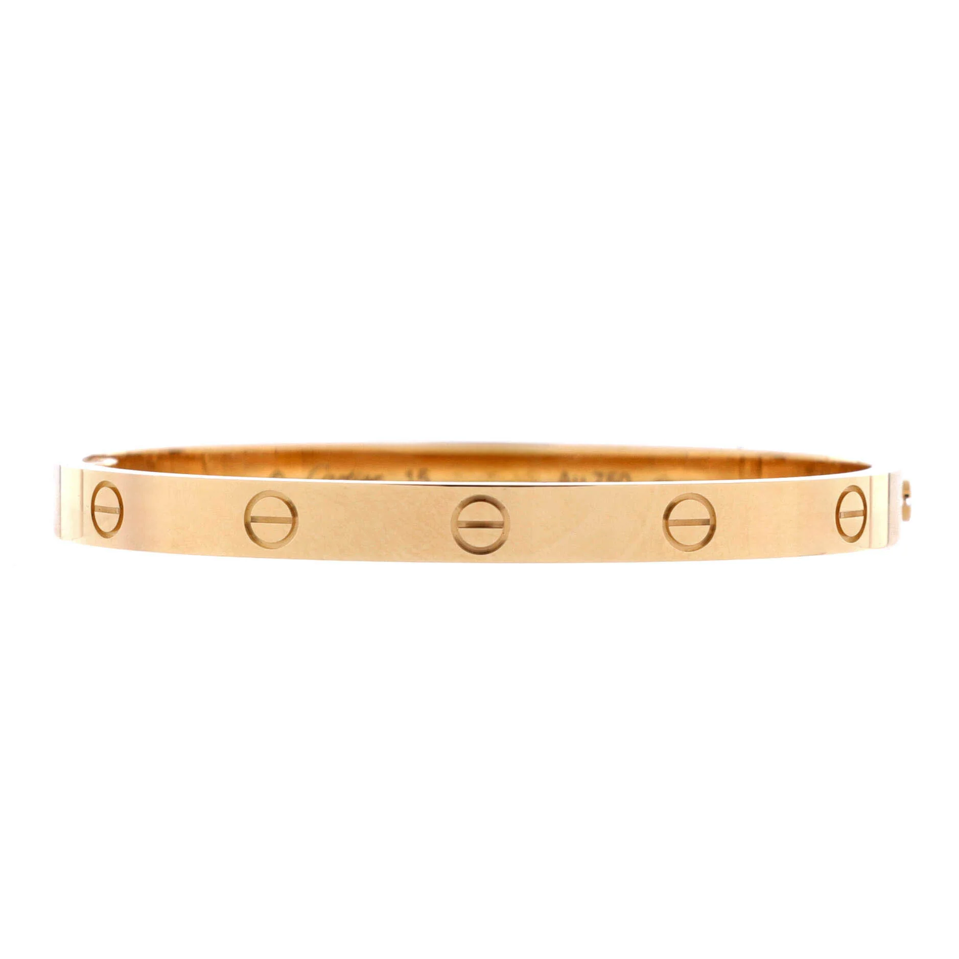 Love Bracelet 18K Yellow Gold Medium 15