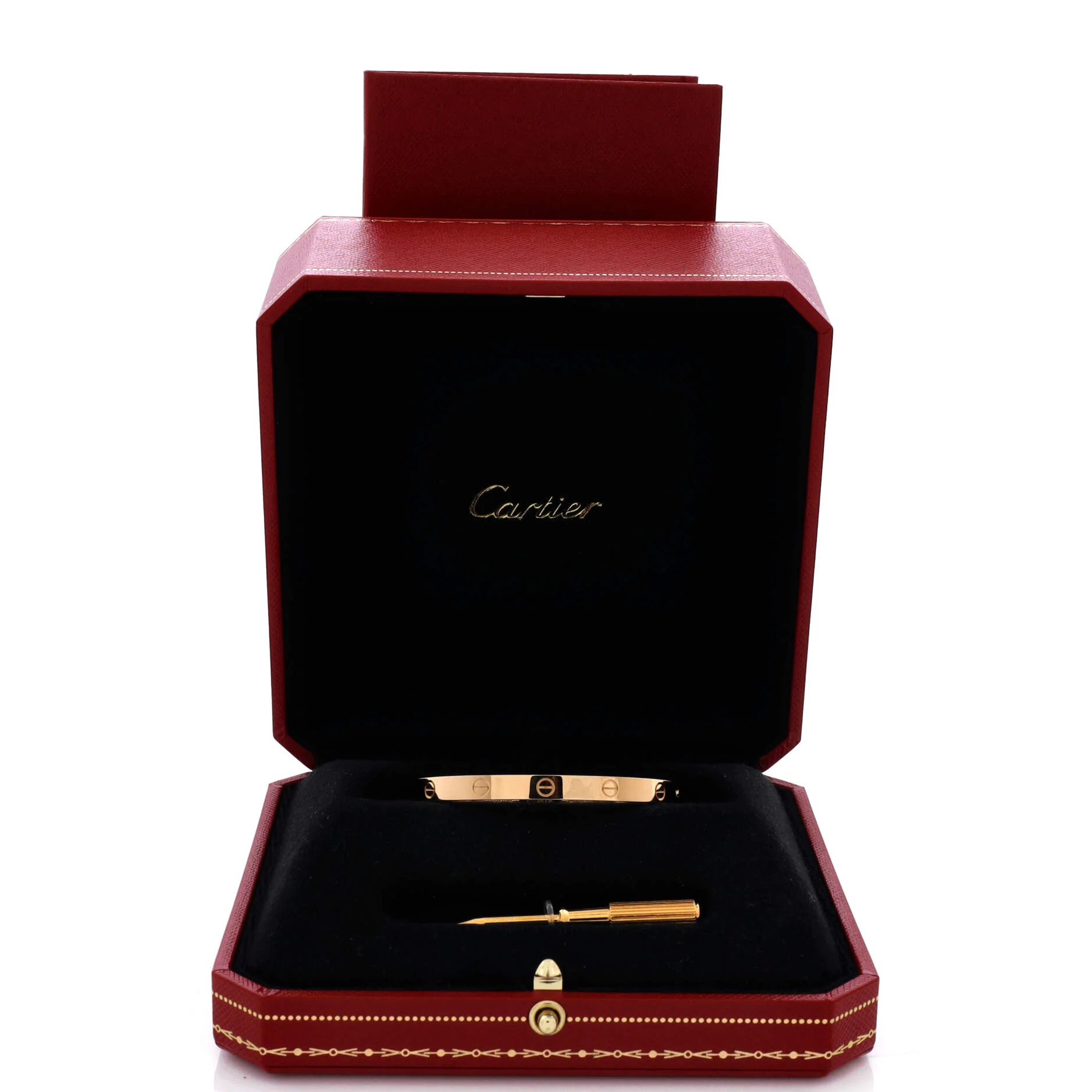 Love Bracelet 18K Yellow Gold Medium 15 - Image 2