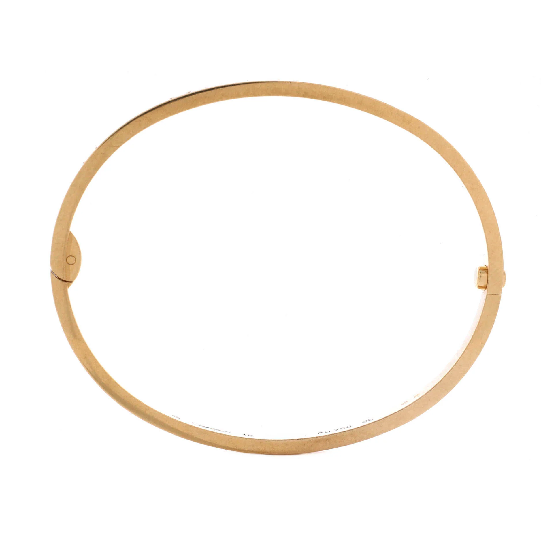 Love Bracelet 18K Yellow Gold Small - Image 3