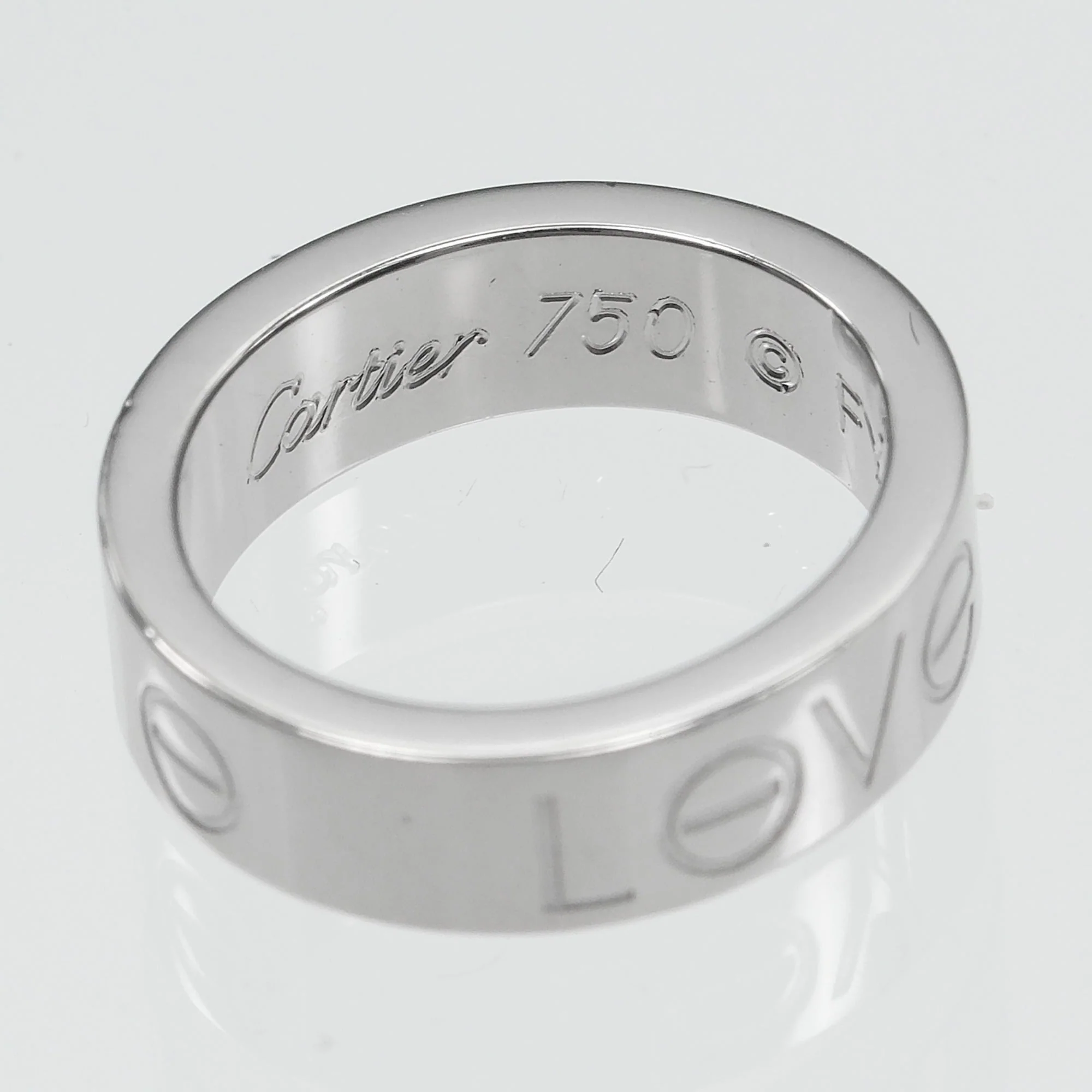 Love Charity Bracelet 18K White Gold - Image 3