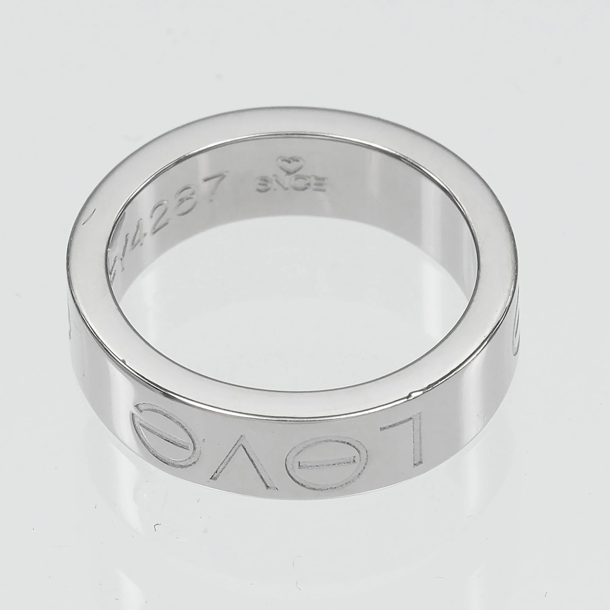 Love Charity Bracelet 18K White Gold - Image 5