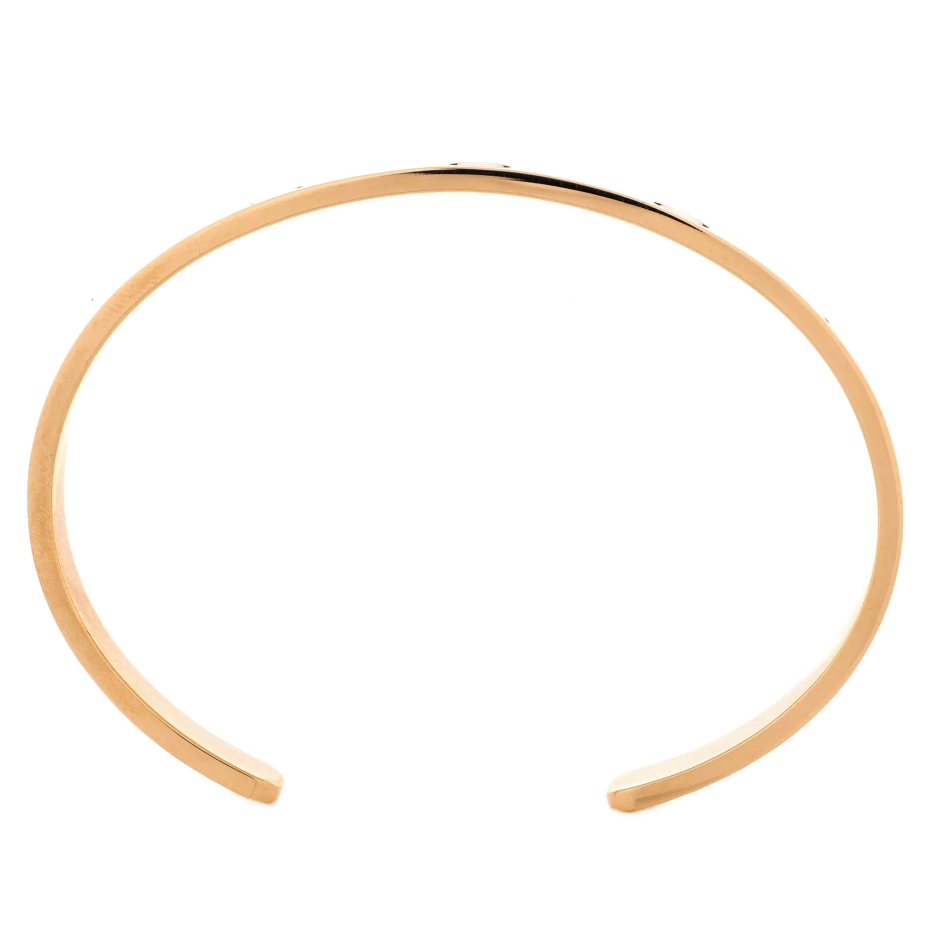 Love Cuff Bracelet 18K Rose Gold - Image 3