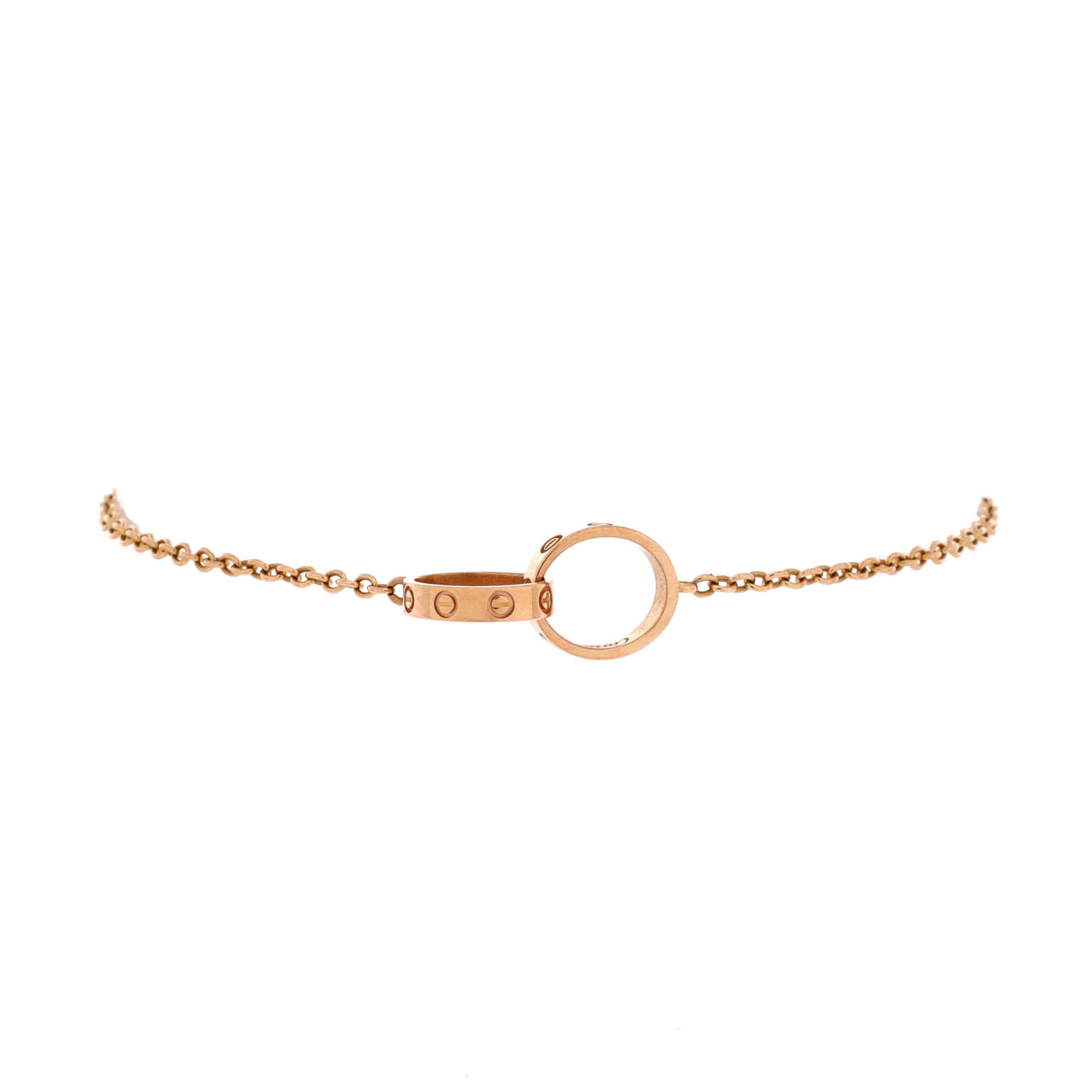 Love Interlocking Bracelet 18K Rose Gold