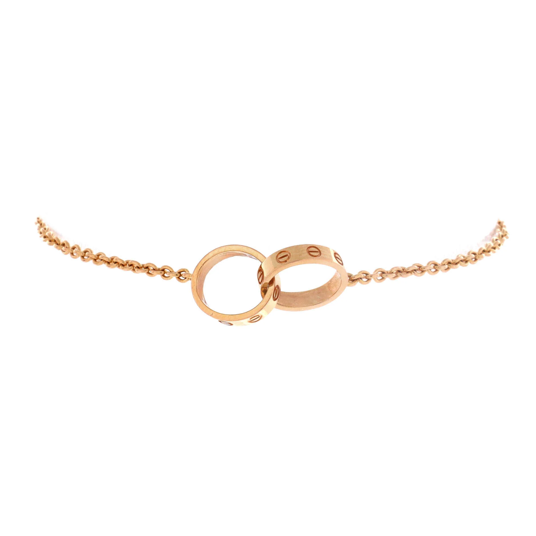 Love Interlocking Bracelet 18K Rose Gold