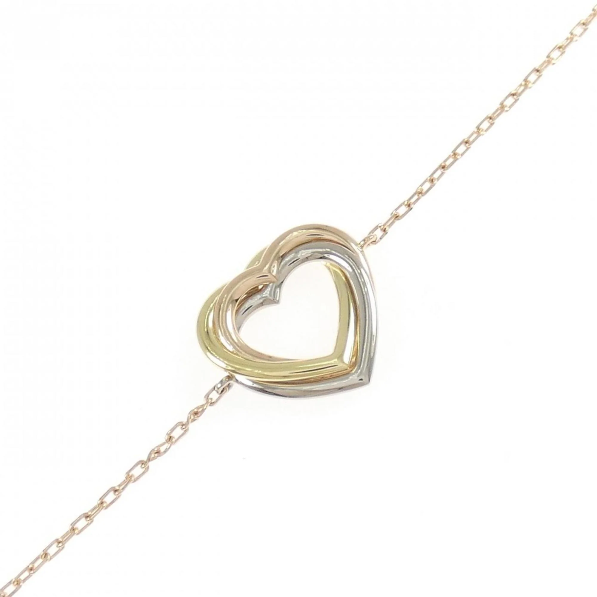Trinity Bracelet 18K Tricolor Gold
