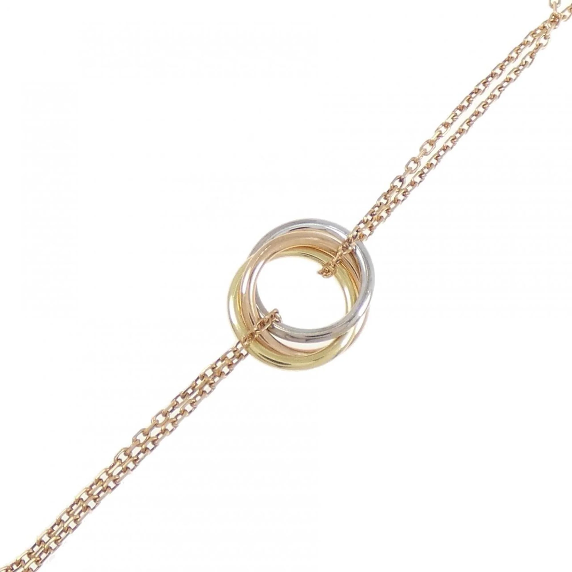 Trinity Bracelet 18K Tricolor Gold