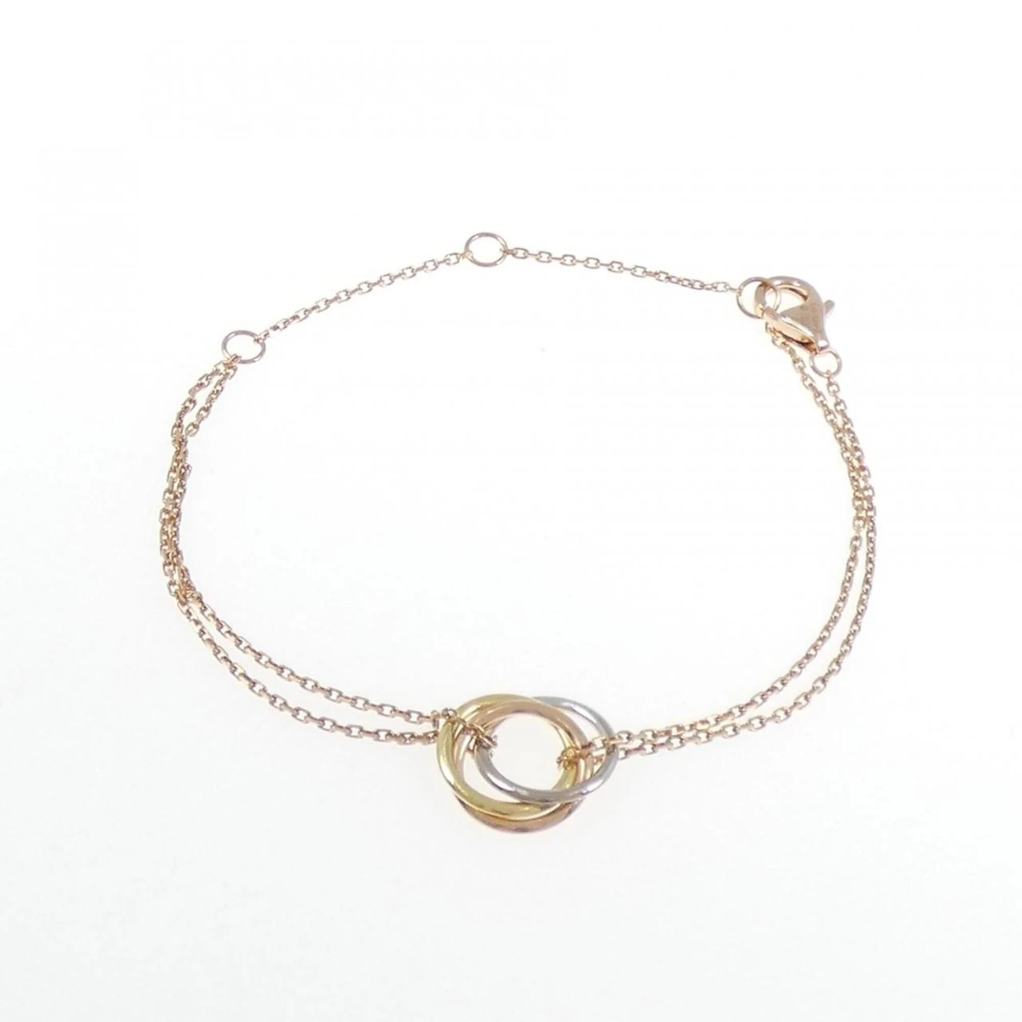 Trinity Bracelet 18K Tricolor Gold - Image 2