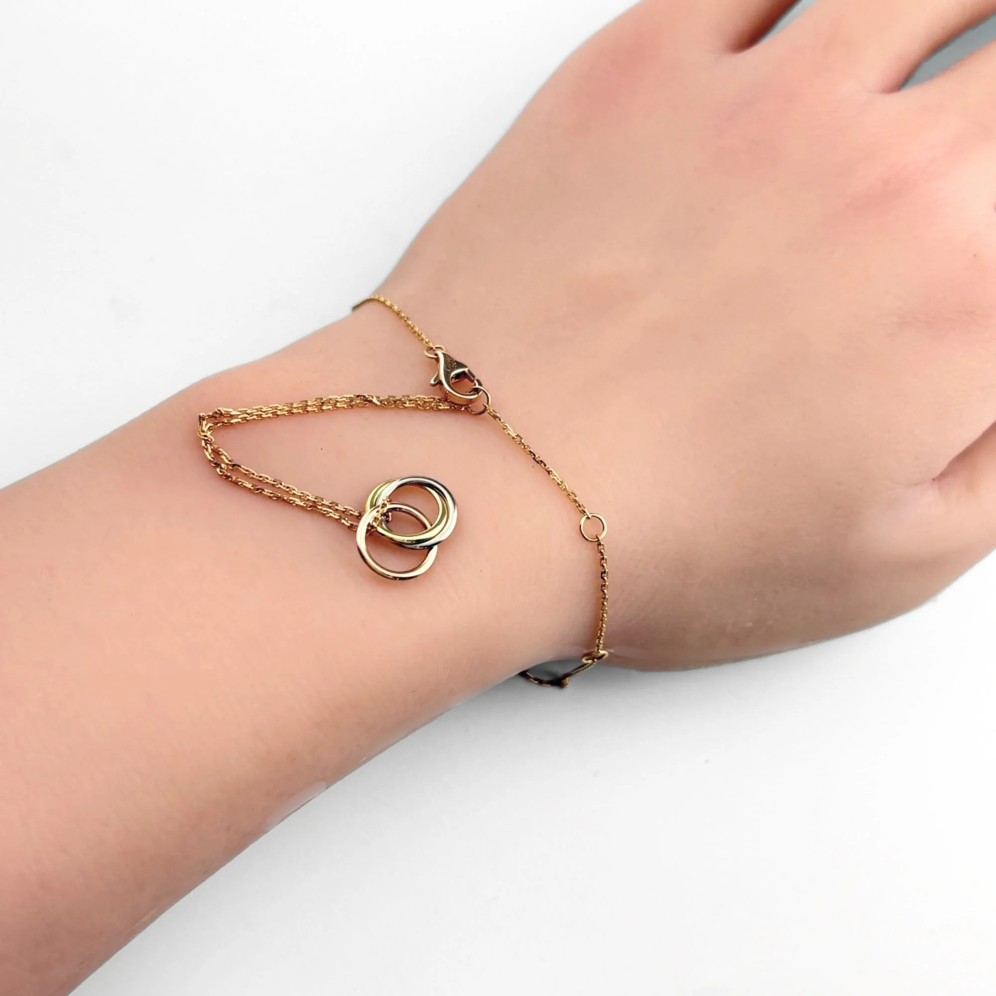 Trinity Bracelet 18K Yellow Gold - Image 2