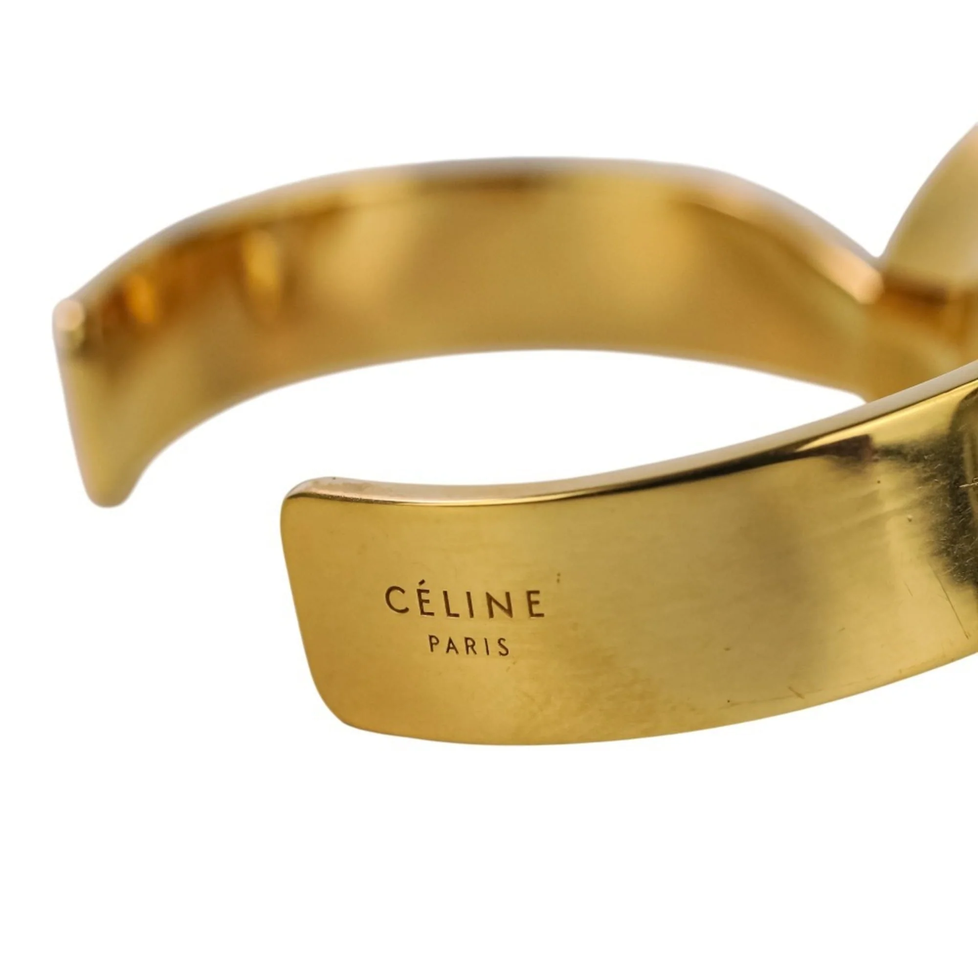 Phoebe Knot Flat Bracelet Gold Small - Image 8
