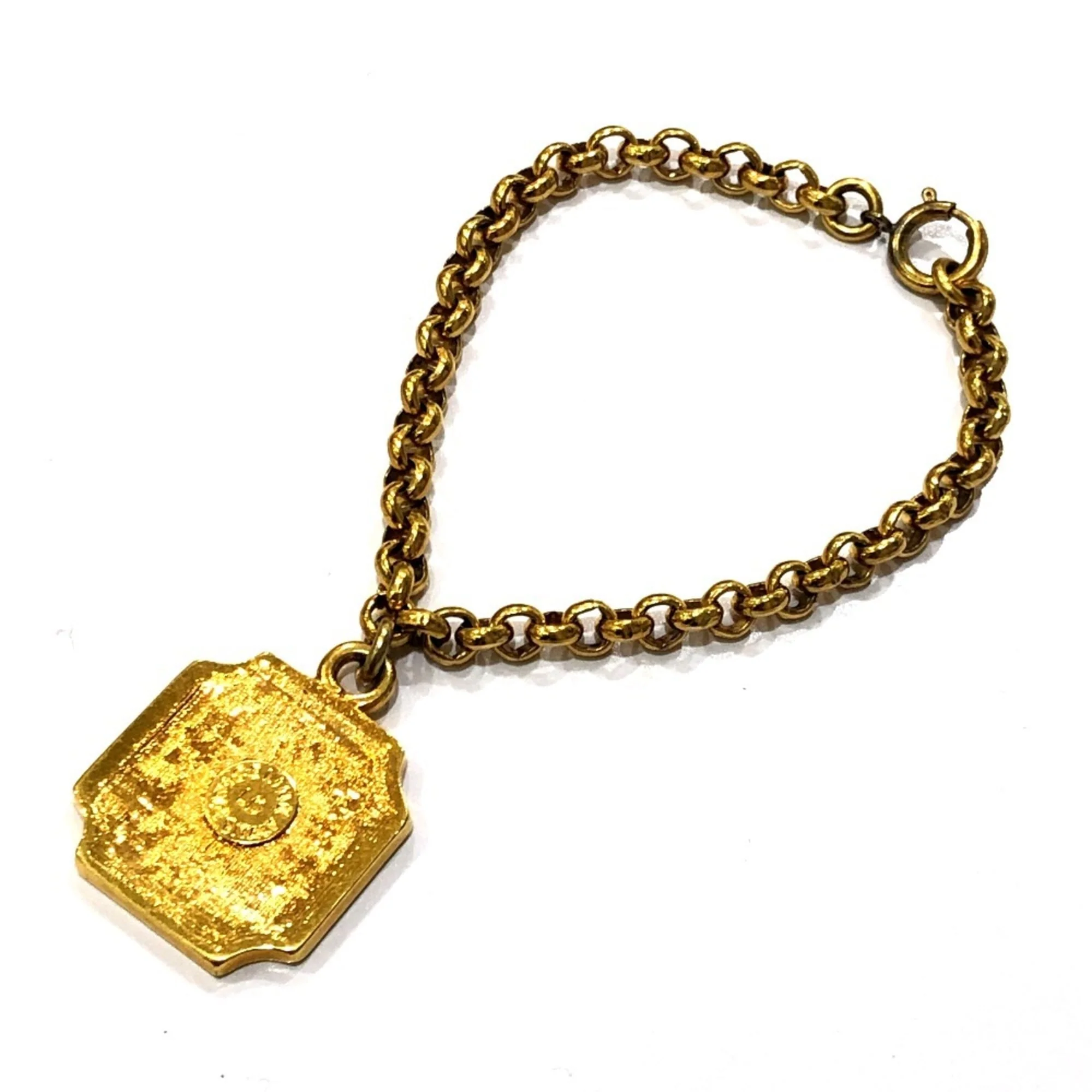 Vintage Bracelet Metal Gold - Image 3