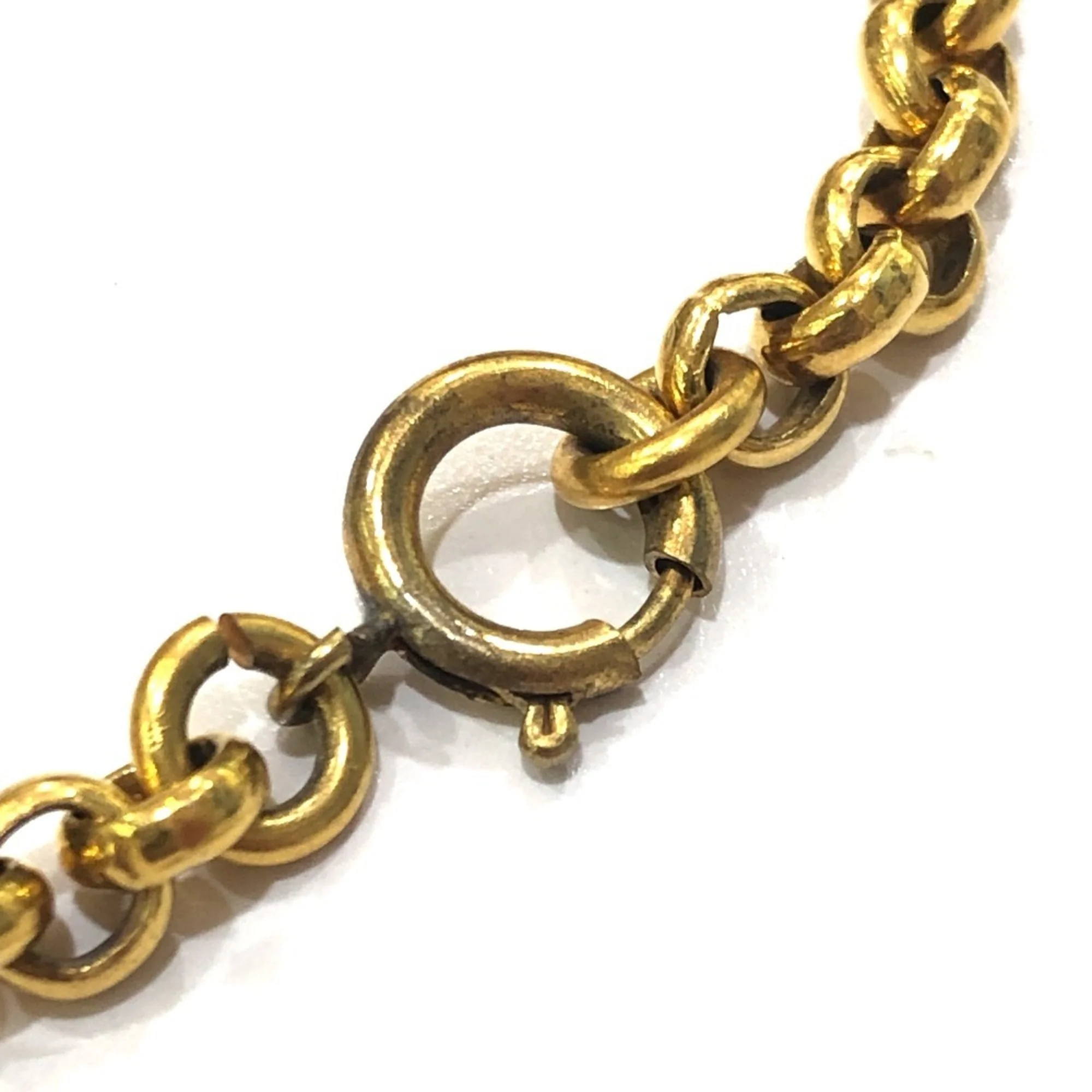 Vintage Bracelet Metal Gold - Image 7