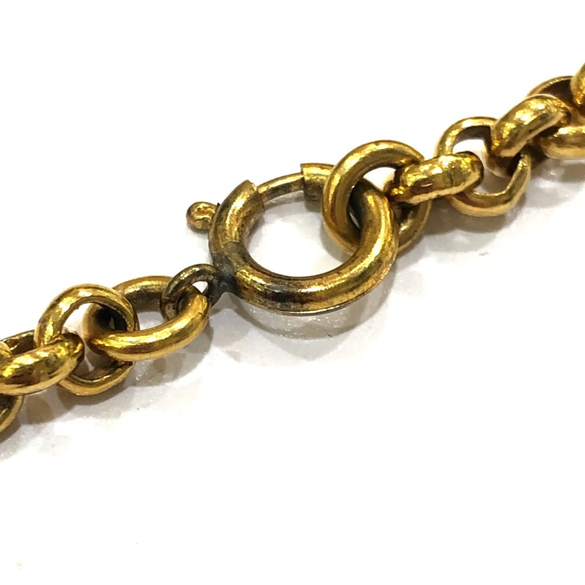 Vintage Bracelet Metal Gold - Image 8