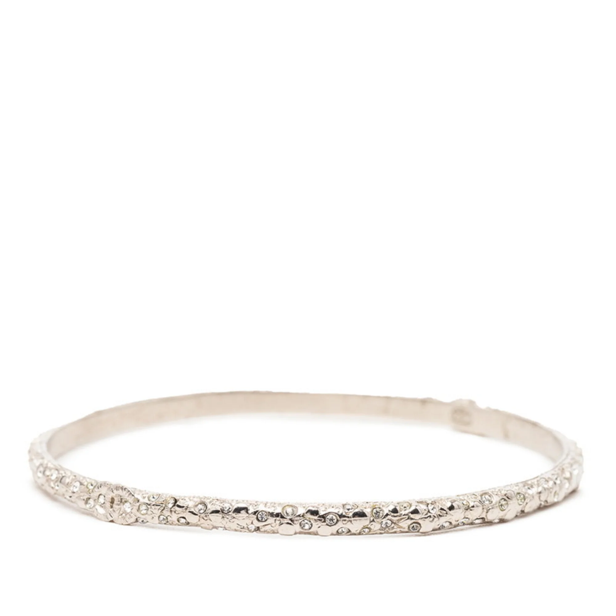 CC Logo Bracelet Silver-Tone Metal - Image 2